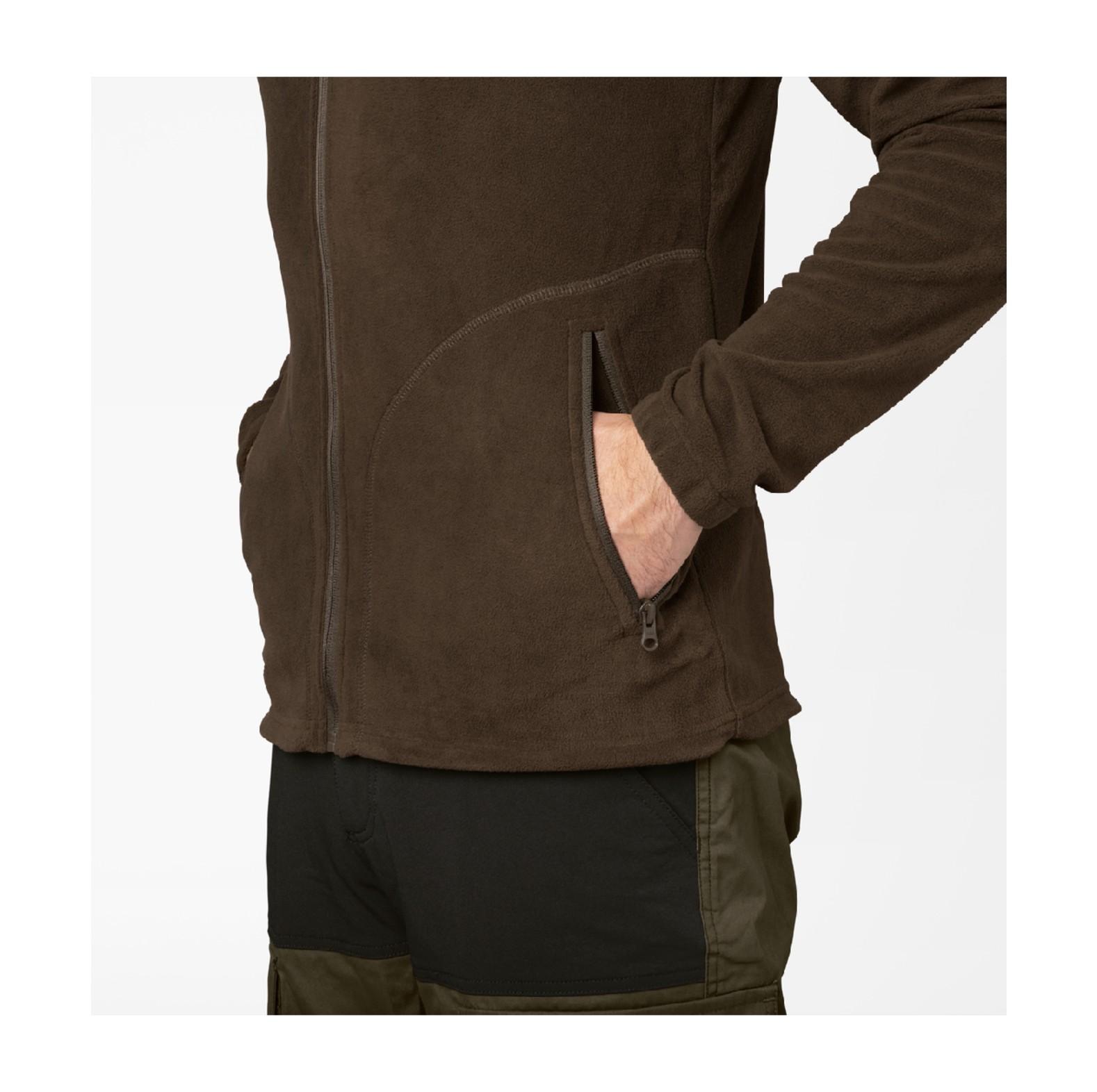Seeland Fleecejacke Benjamin Dark brown - bei KOX online bestellen | XXSL1315516