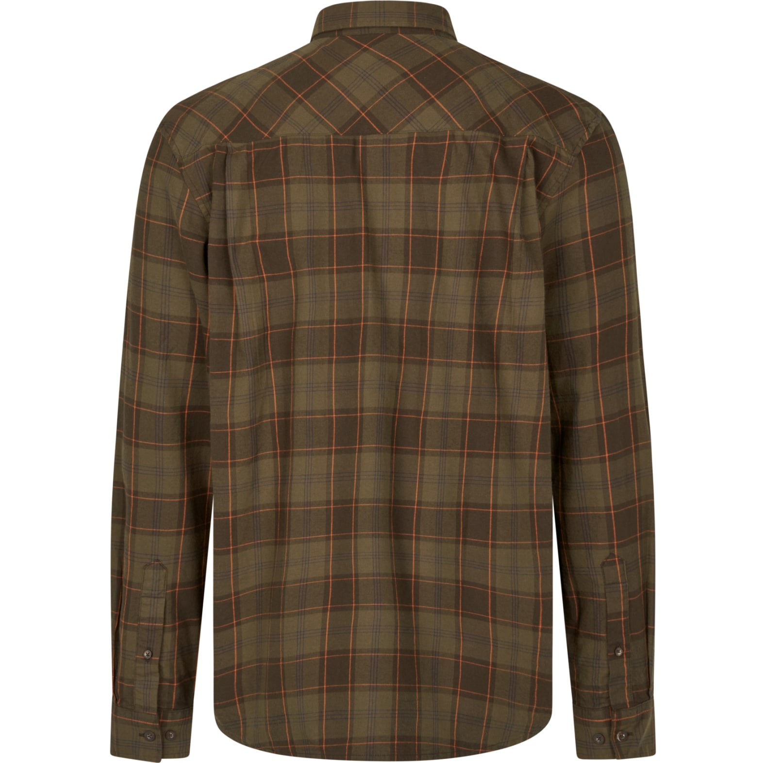 Seeland Flanellhemd Glen Pine Green-Dark Navy - bei KOX online bestellen | XXSL3028011