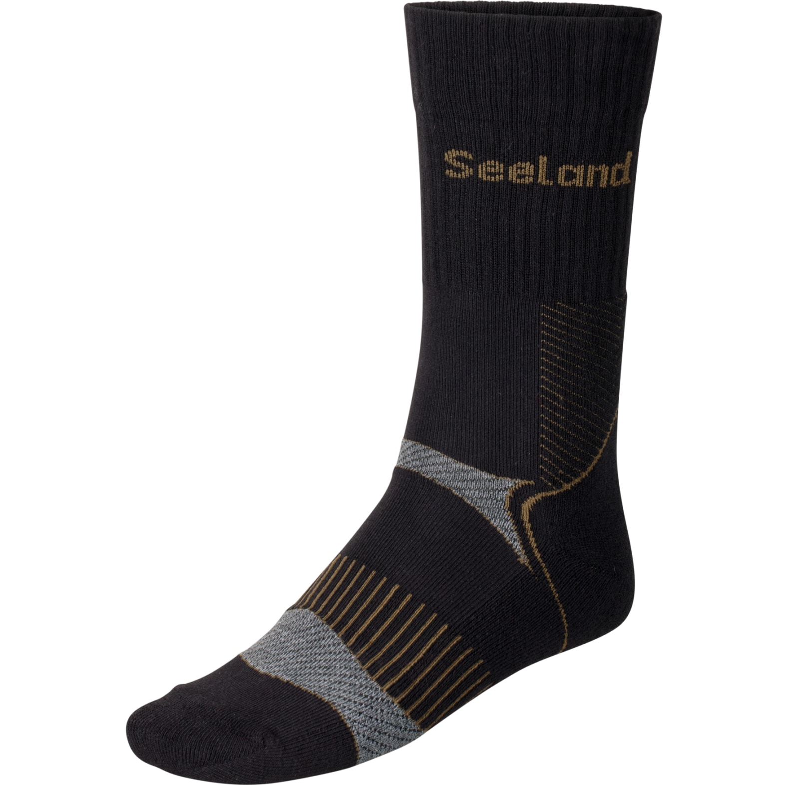 Chaussettes de chasse Seeland Field Coolmax lot de 2 Black/Dark Grey Taille 43-46 - commander en ligne chez KOX | XXSL4321041-43