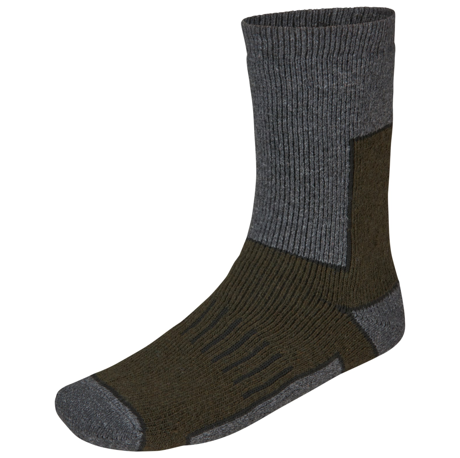Seeland Jagdsocken Field Thermo 2er-Pack Pine Green Melange/Grey Melange - bei KOX online bestellen | XXSL5580179-43