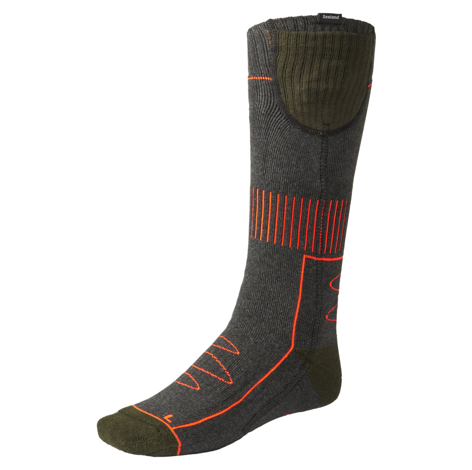  Seeland beheizbare Jagdsocken Celsius Heat Pine Green Melange Gr��e 43 - bei KOX online bestellen | XXSL6490015-43 