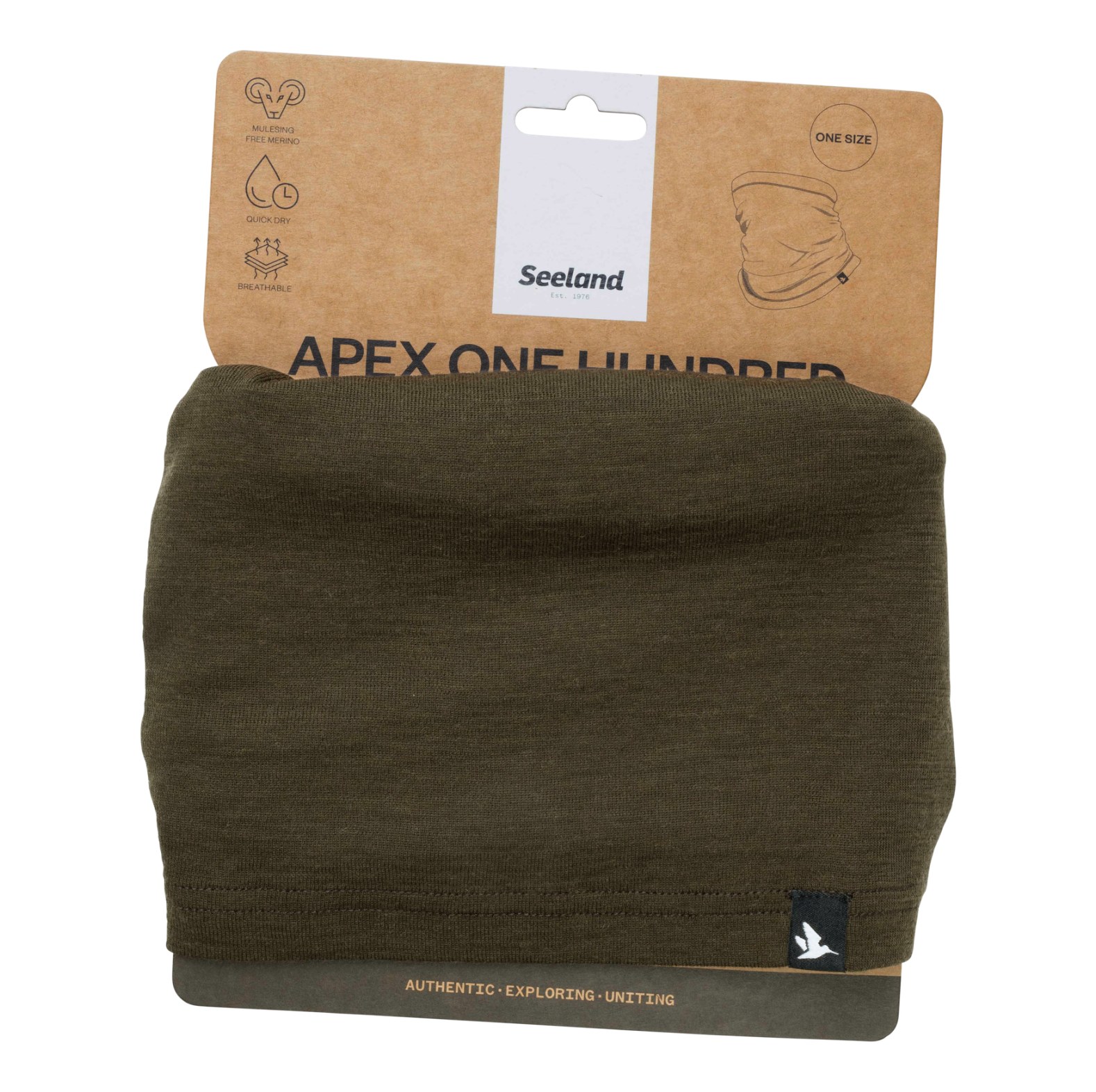 Tour de cou Seeland Apex One Hundred Pine green taille unique - commander en ligne chez KOX | XXSL8190030