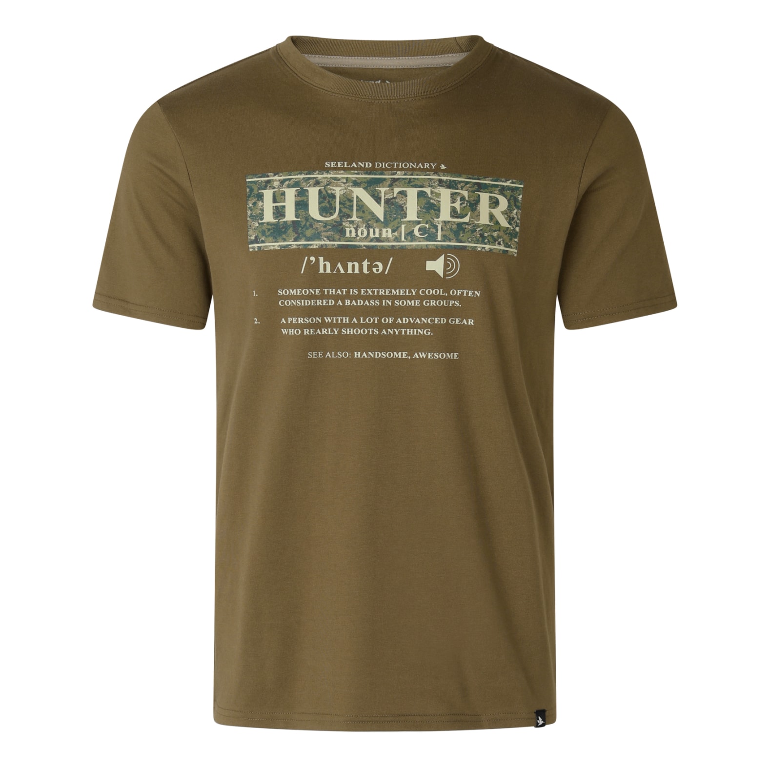 Seeland Jagdshirt Dictionary Military Olive - bei KOX online bestellen | XXSL8490037
