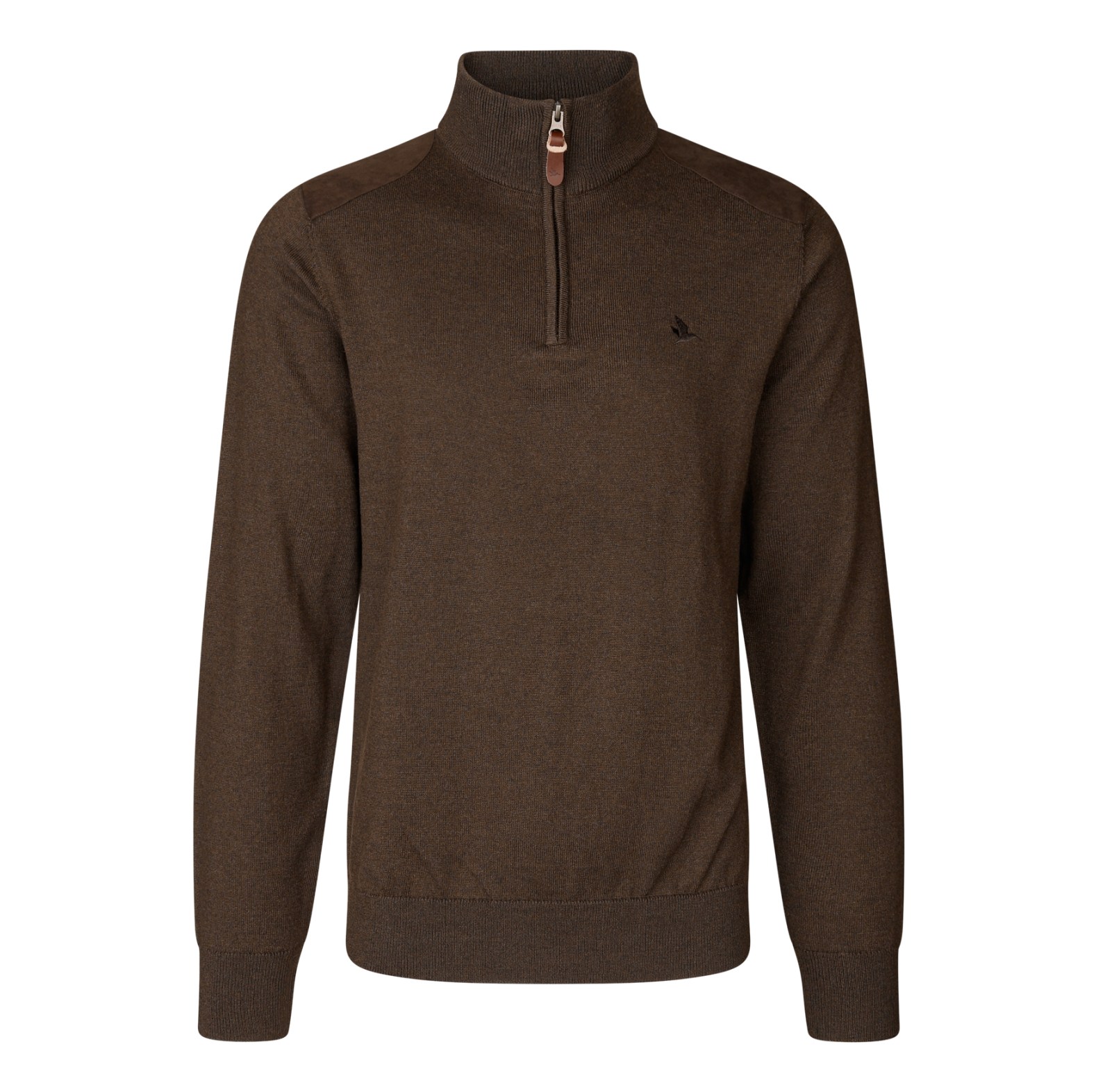 Seeland Jagdpullover Pine Half Zip Dark Brown - bei KOX online bestellen | XXSL9831007