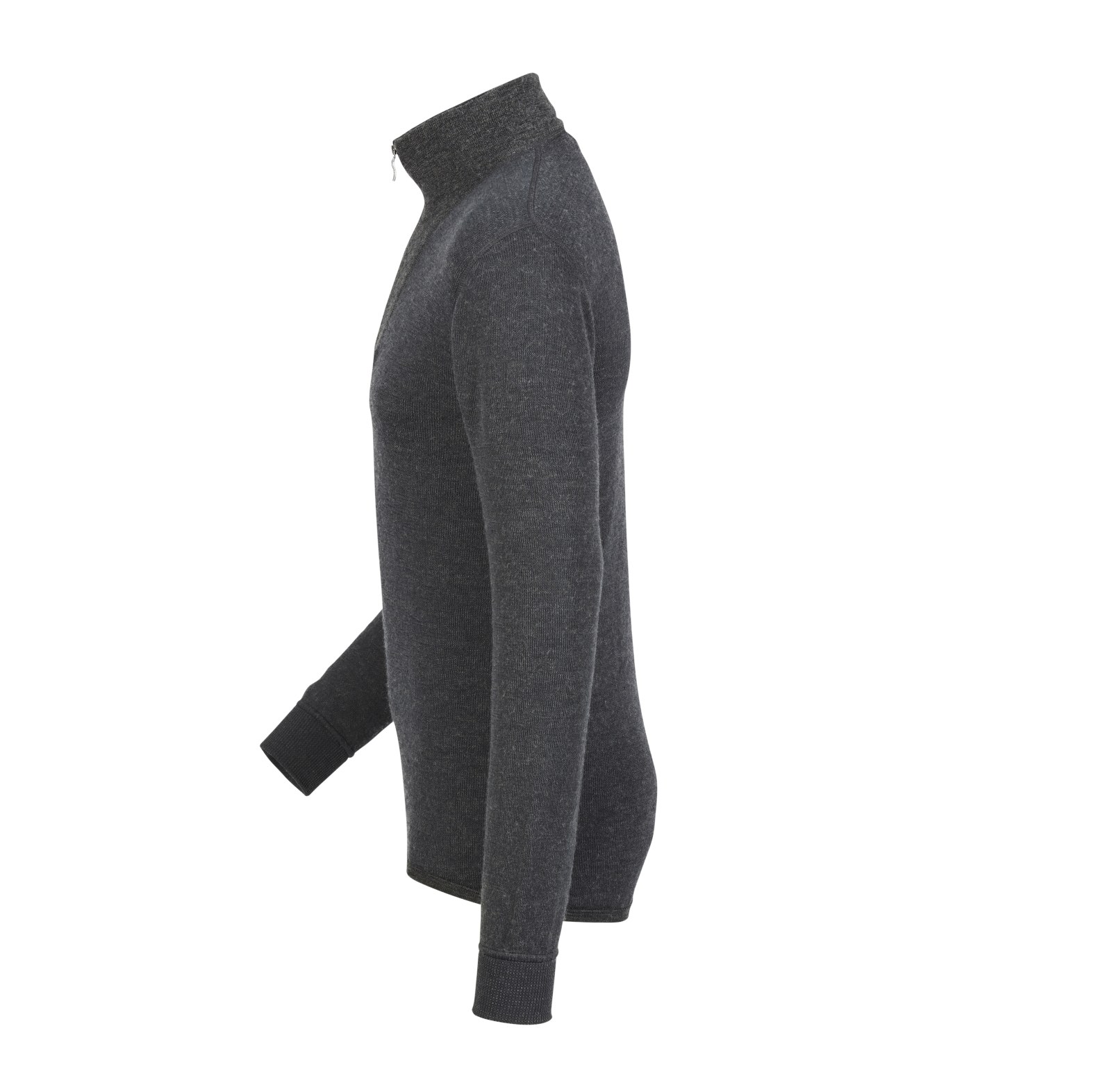 Woolpower Zip Turtleneck 200 Rollkragenhemd / Merino Shirt langarm Grey - bei KOX online bestellen | XXWP7222G