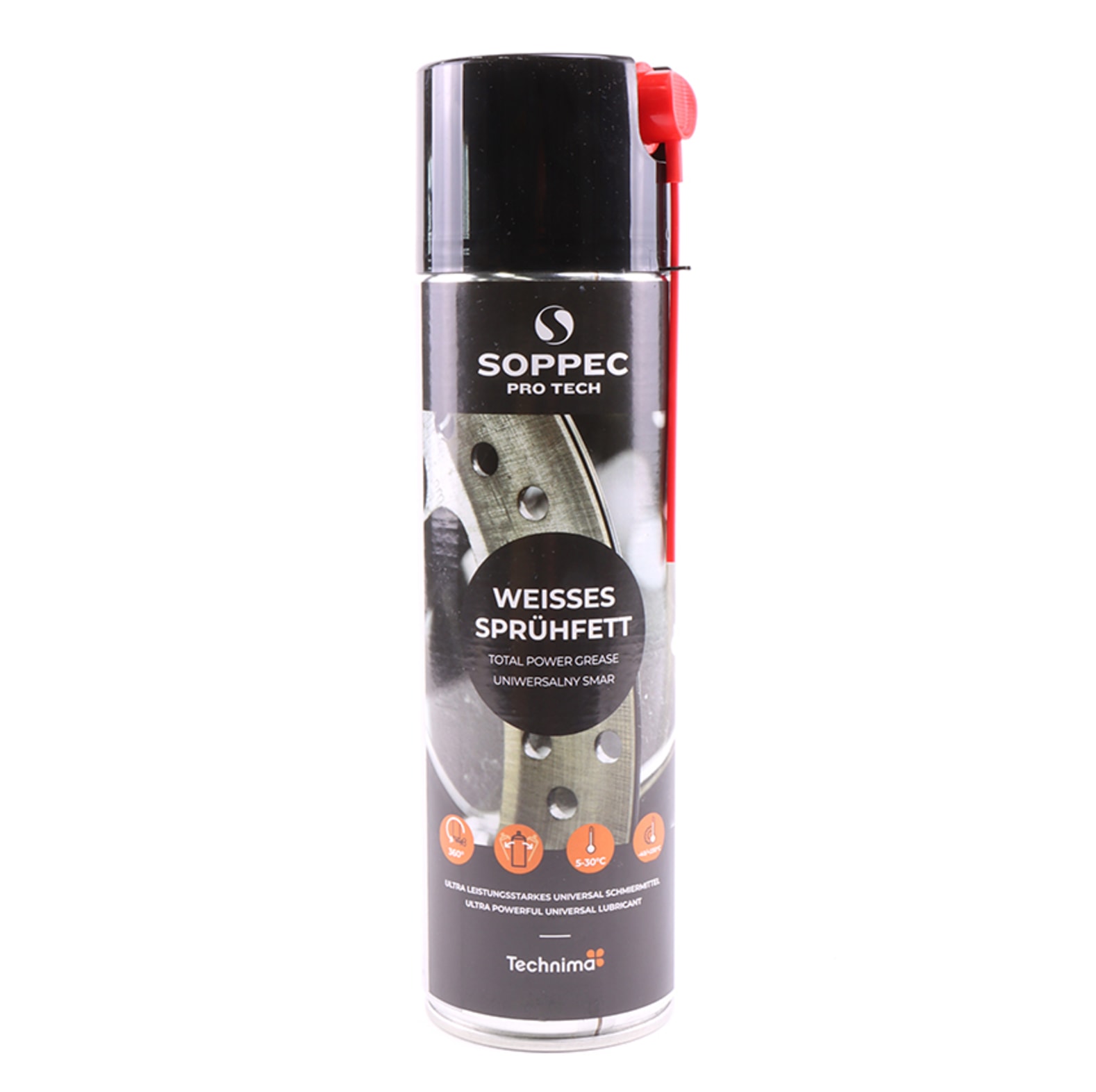  Spray graisse blanche Soppec 500ml - commander en ligne chez KOX | XX9040-8 