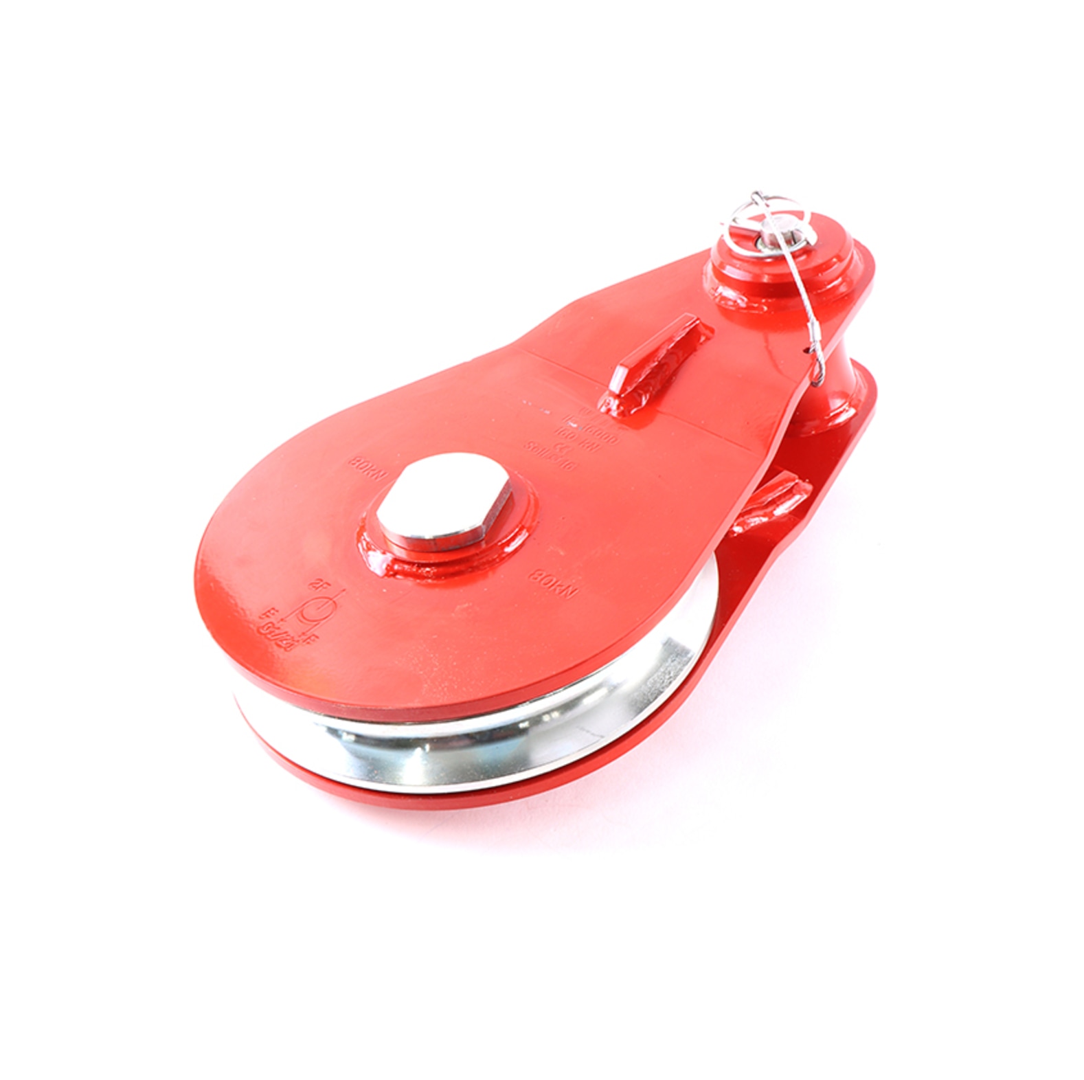  Poulie de renvoi avec manchon fixe Force de traction admissible LC: 16000 daN, rouleaux ؠ: 188 mm - commander en ligne chez KOX | XXGLSR-80 