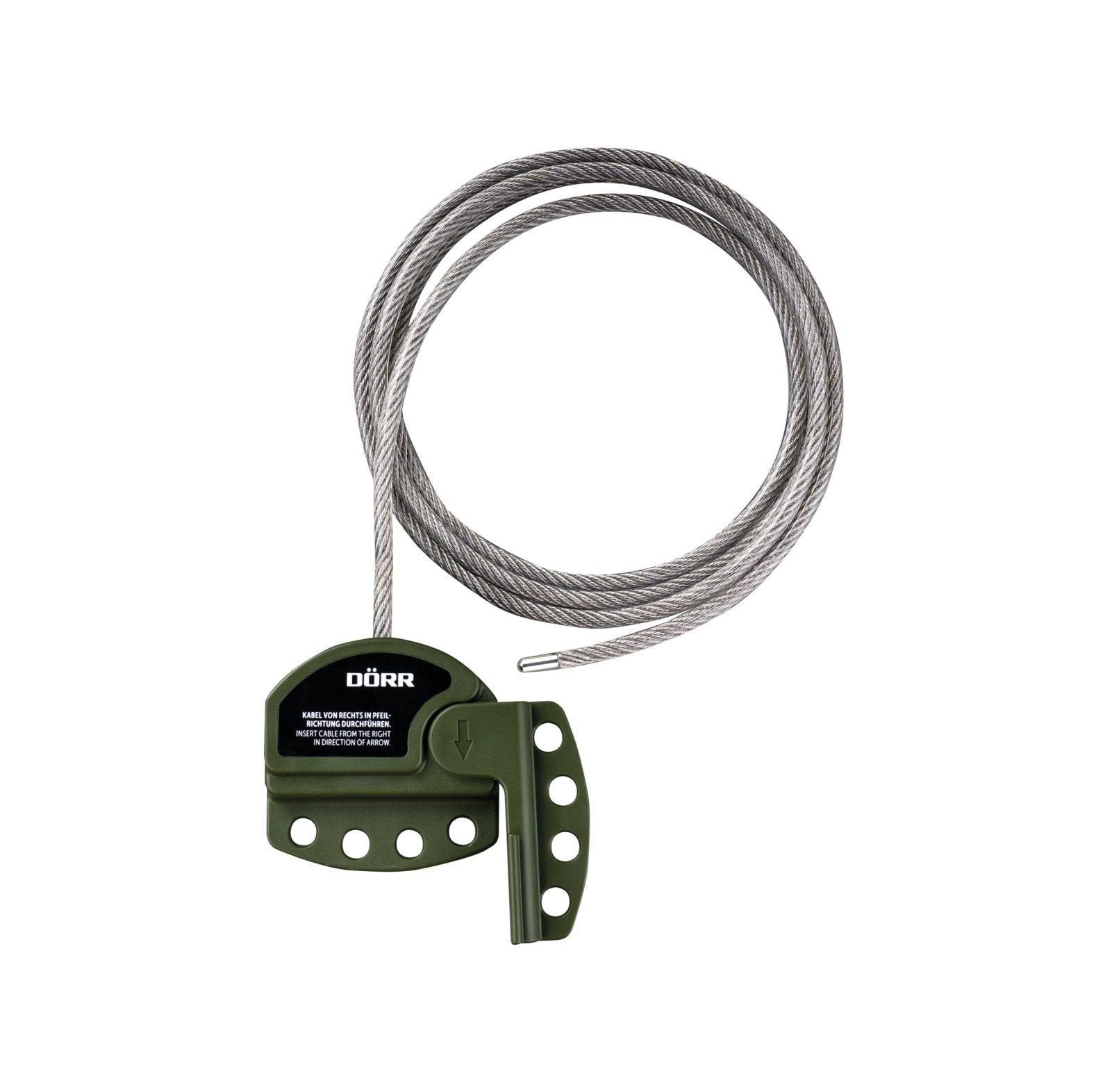  DRR Kabelschloss Universal 180 cm - bei KOX online bestellen | XXDR204452 