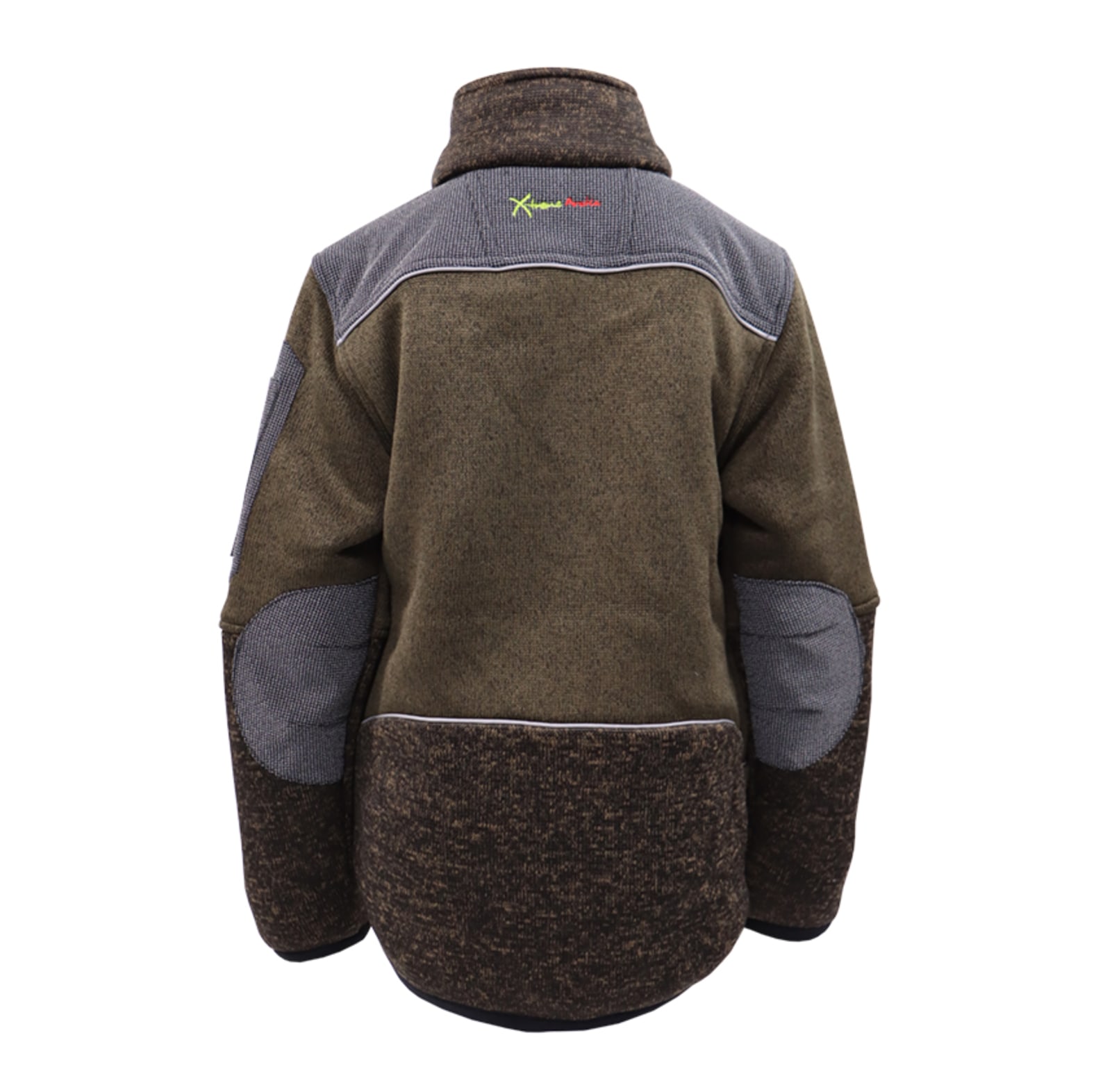 PSS gebreid vezeljack voor kinderen X-treme Arctic Kids groen - bij KOX online bestellen | XX76134