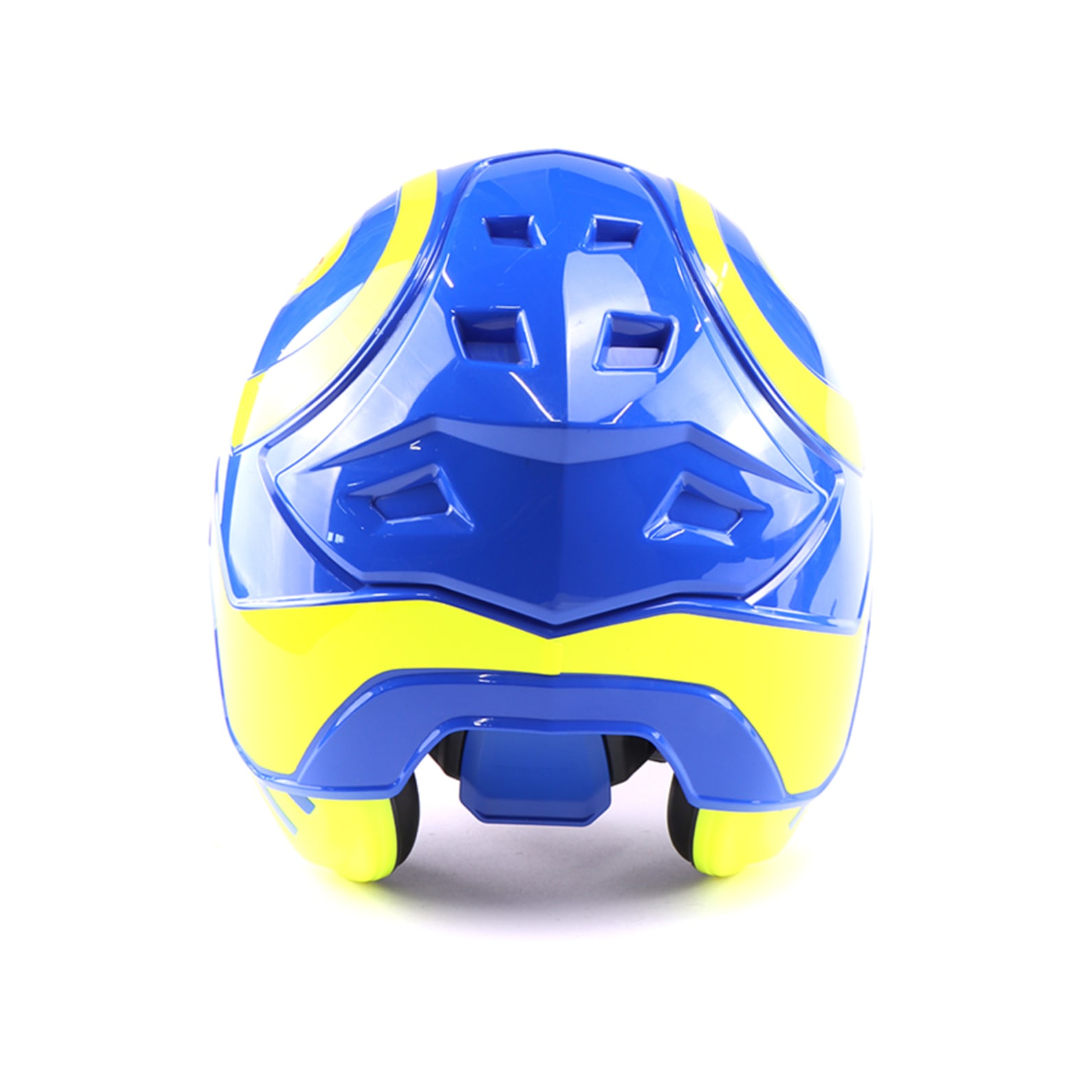 PROTOS bosbouwhelm / veiligheidshelm met gehoorbescherming en vizier Integral forest blauw/geel - bij KOX online bestellen | XX74111