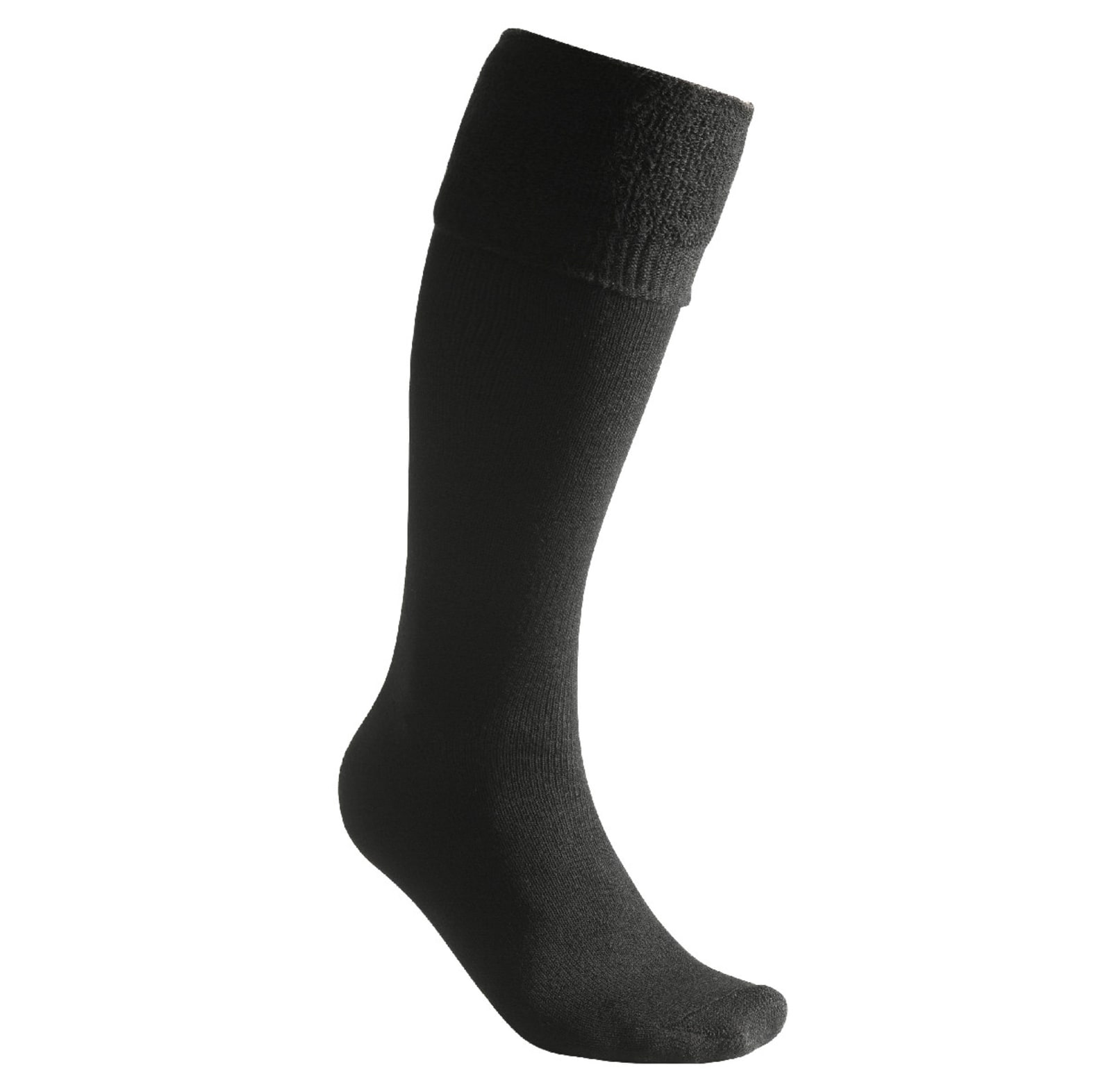  Woolpower Socks Knee-high 400 / Chaussettes hautes en mrinos noir - commander en ligne chez KOX | XXWP8484S 