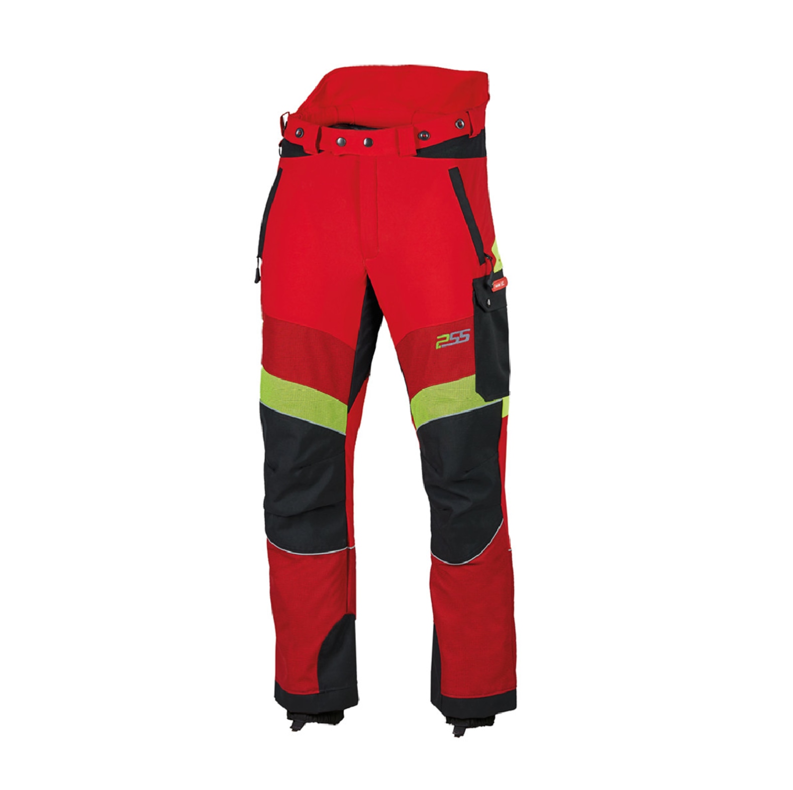 PSS snijbeschermingsbroek X-treme Breeze rood/geel - bij KOX online bestellen | XX71231
