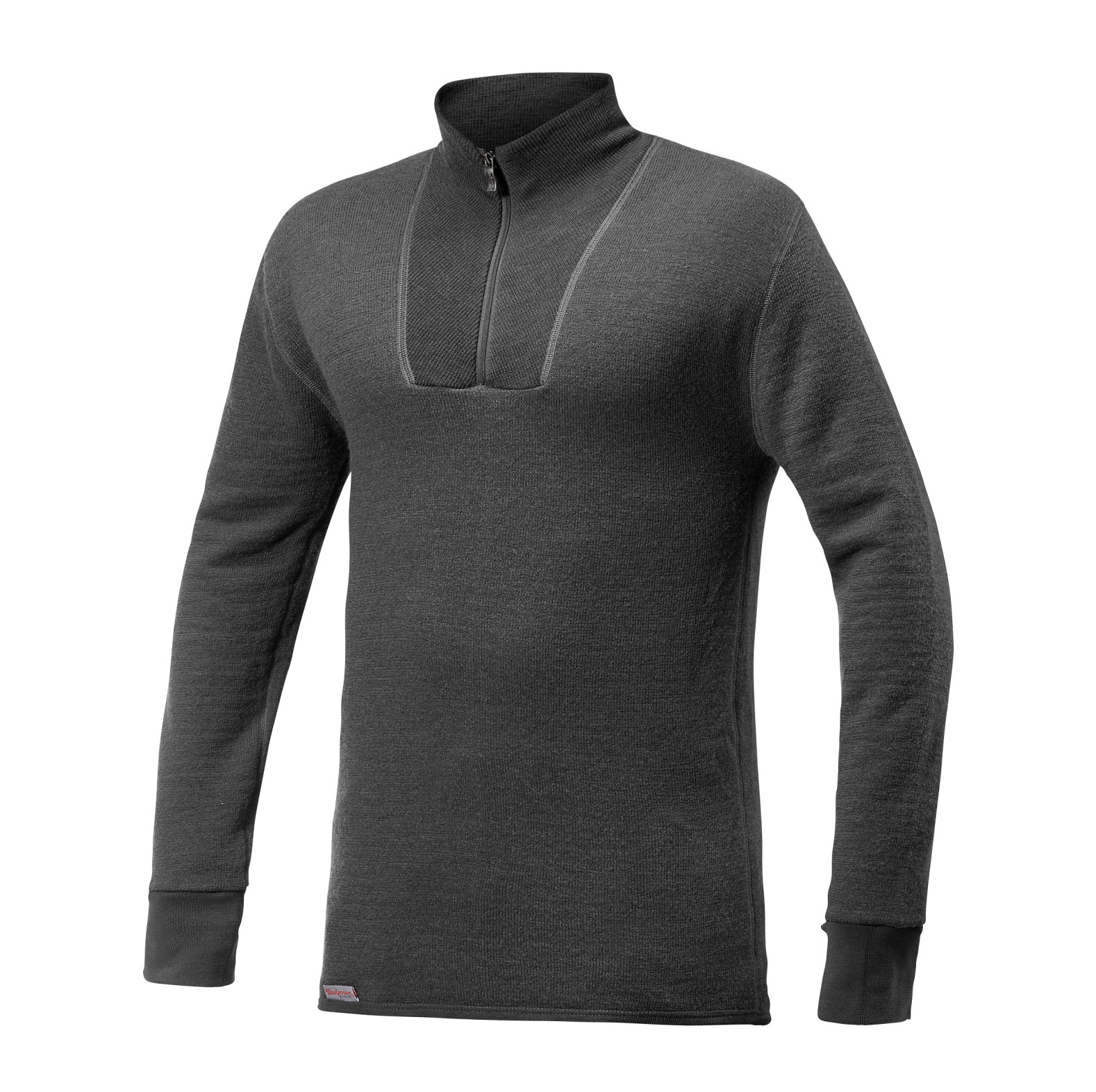  Woolpower Zip Turtleneck 200 Rollkragenhemd / Merino Shirt langarm Grey - bei KOX online bestellen | XXWP7222G 