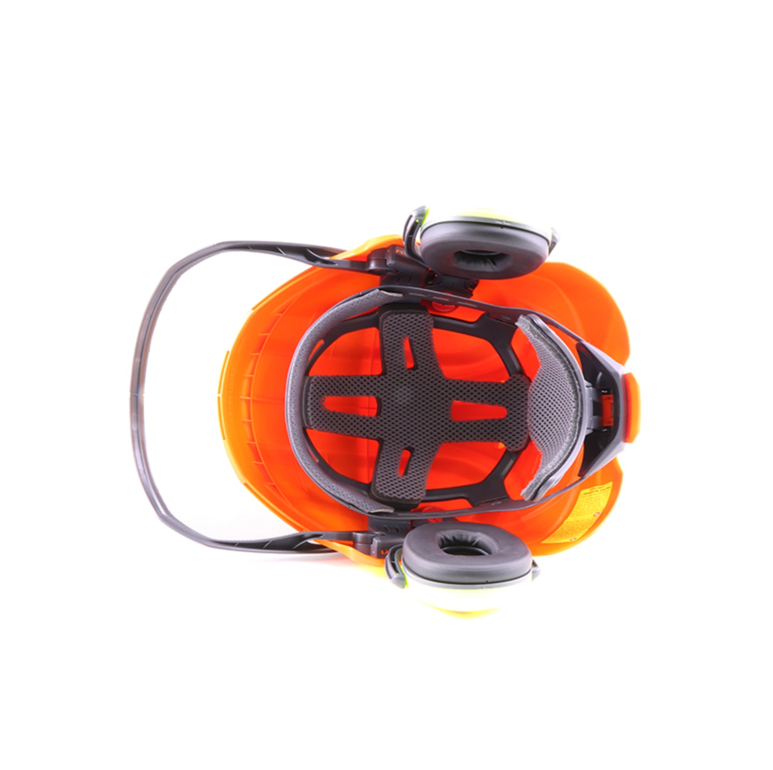 PROTOS Casque forestier/casque de protection KOX Edition avec protection auditive et visire Integral Forest Orange/Jaune - commander en ligne chez KOX | XX74112