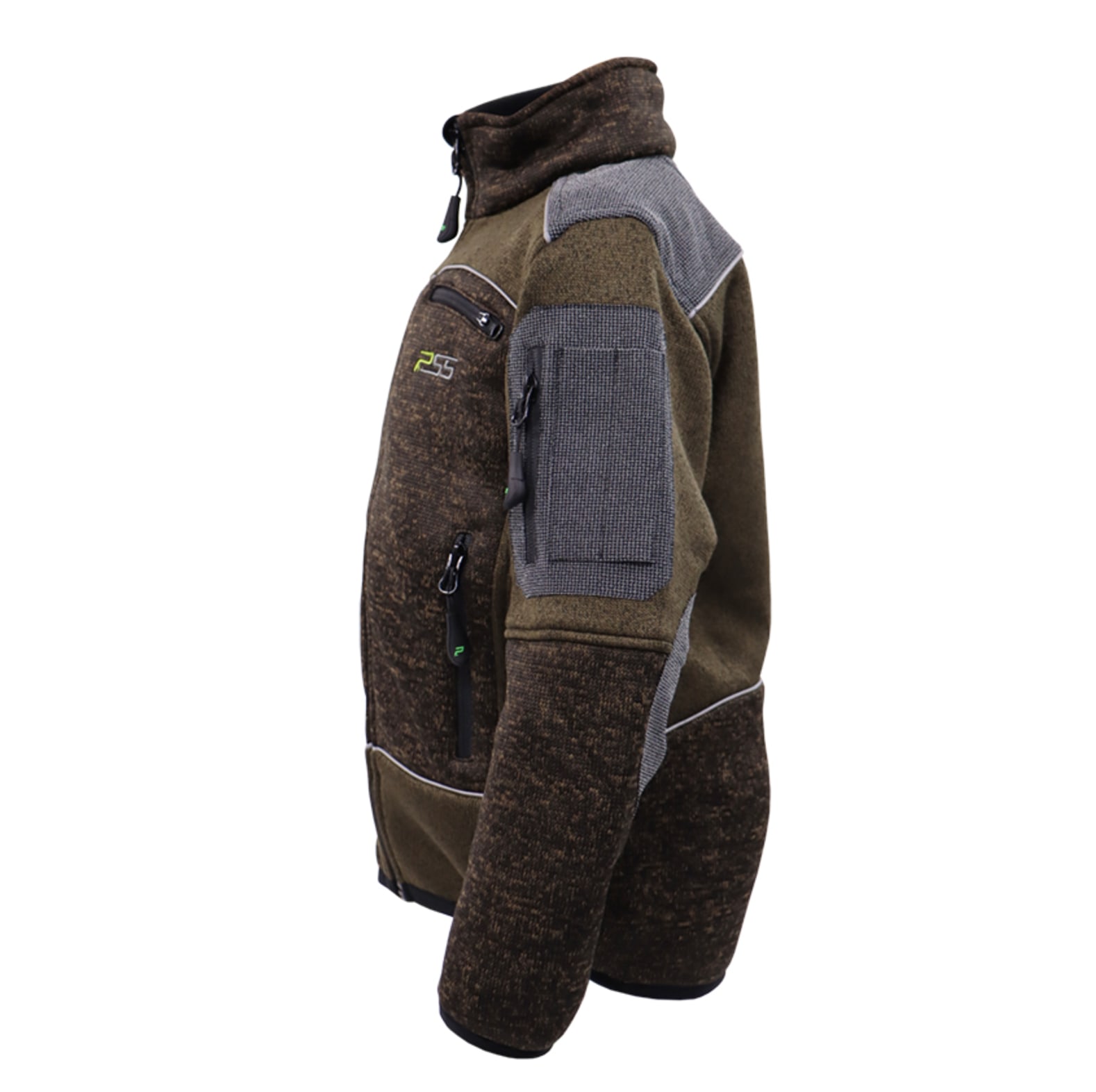 PSS gebreid vezeljack voor kinderen X-treme Arctic Kids groen - bij KOX online bestellen | XX76134