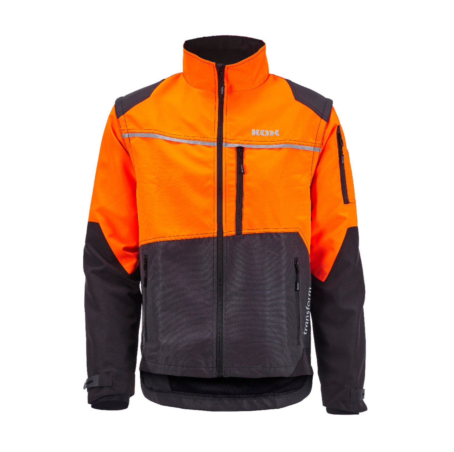 KOX Forstjacke Transform Anthrazit/Orange - bei KOX online bestellen | XX71430