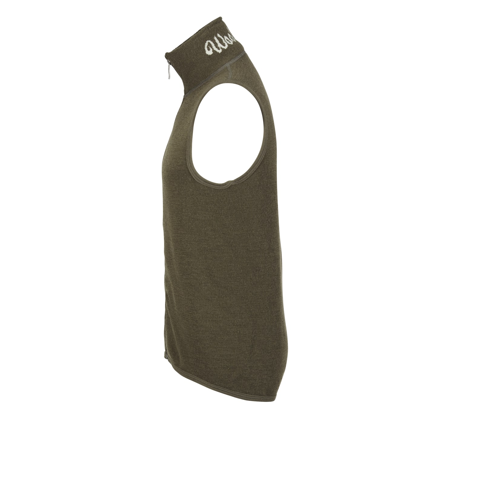 Woolpower Vest 400 Strickweste / Merino Weste Pine green - bei KOX online bestellen | XXWP7244GR