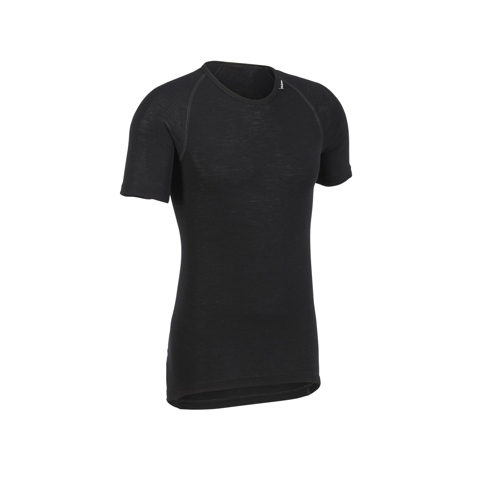  Woolpower Tee LITE Rundhalshemd / Merino Shirt kurzarm Black - bei KOX online bestellen | XXWP7101S 