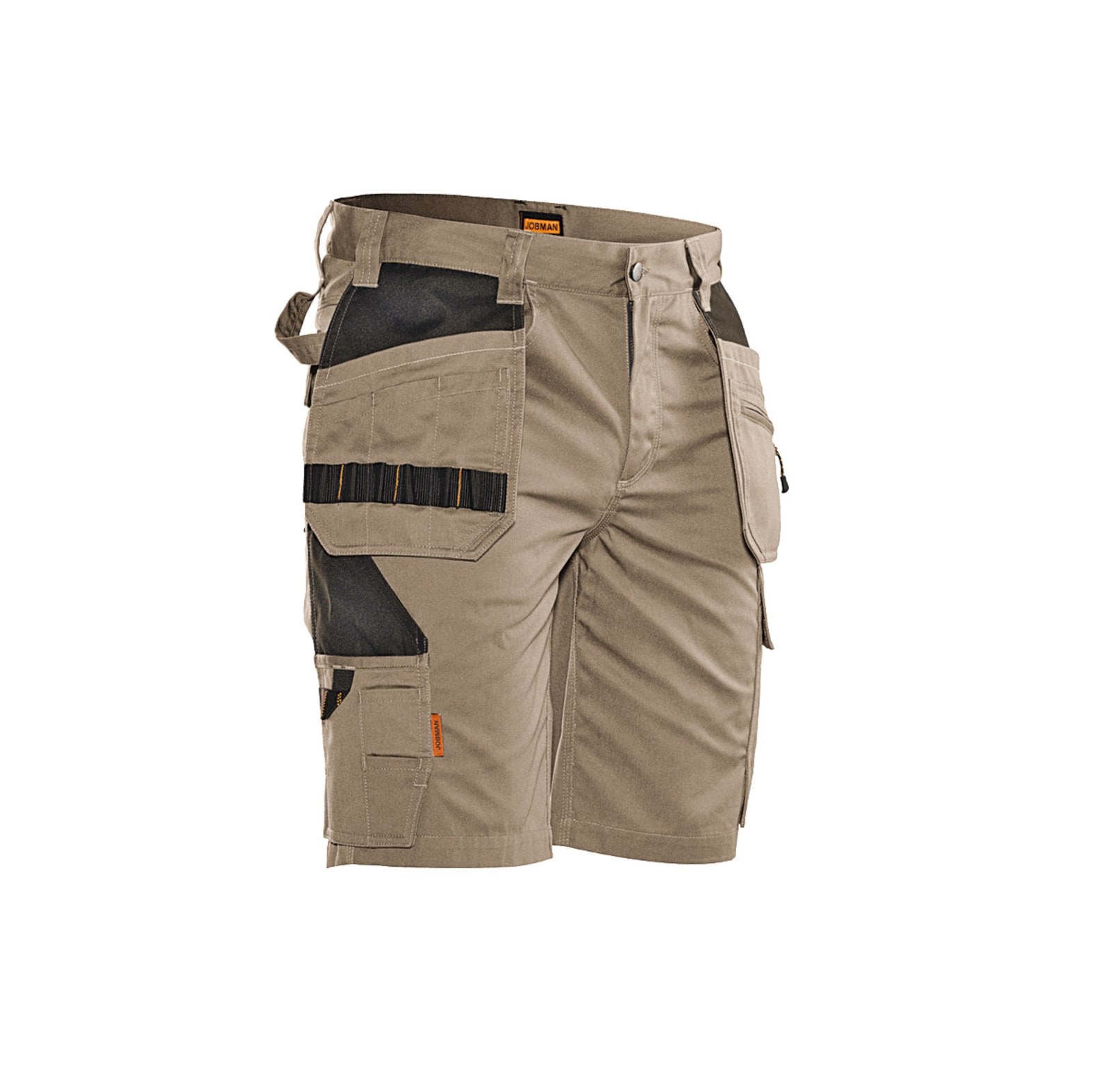  Short de travail Jobman 2722 khaki/noir - commander en ligne chez KOX | XXJB2722K 