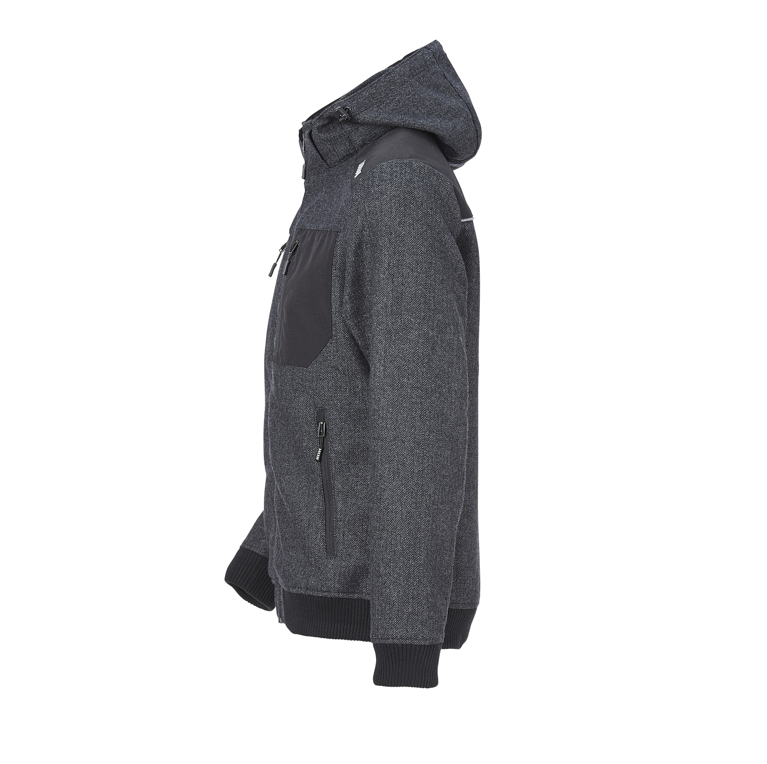 KOX Tweed Jacke Grau/Schwarz Gre 3XL - bei KOX online bestellen | XX76125-06