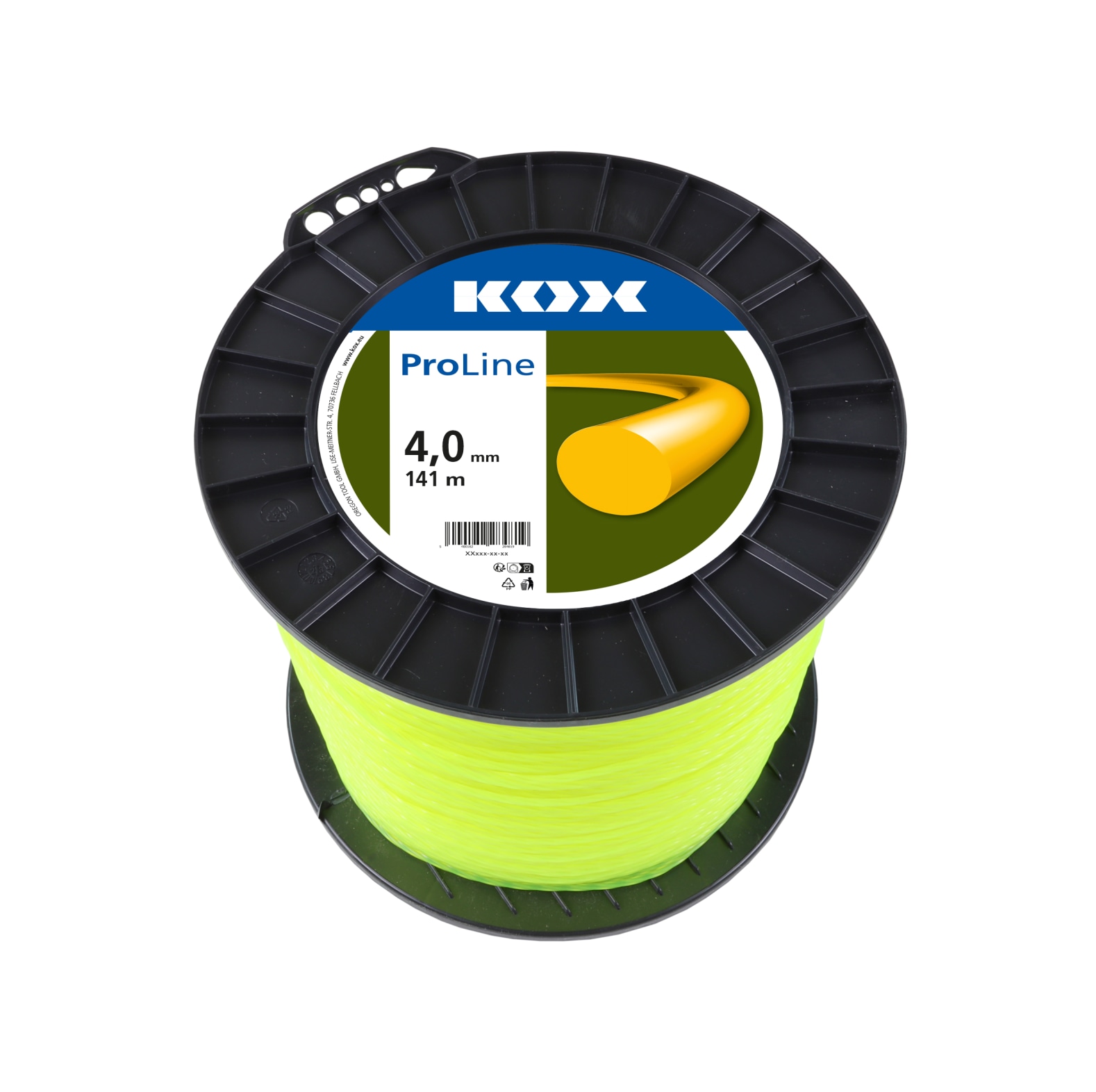  KOX ProLine Fil rond pour d�broussailleuse - commander en ligne chez KOX | XXF211 