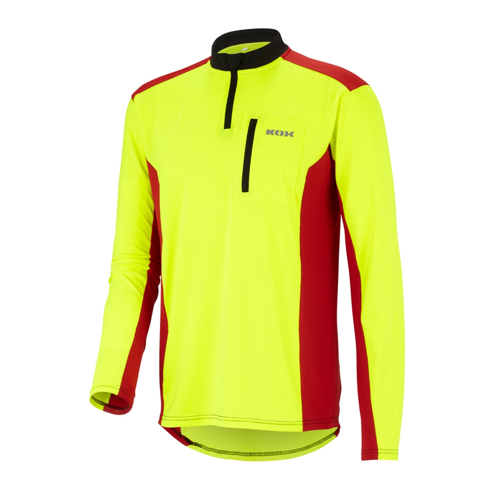  KOX Funktionsshirt Langarm Gelb/Rot - bei KOX online bestellen | XX77173 