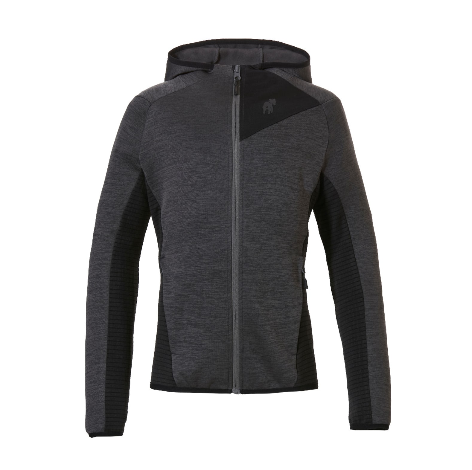  Grizzly Kinder Zeckenschutz-Fleecejacke Toronto grau/schwarz - bei KOX online bestellen | XX76136 
