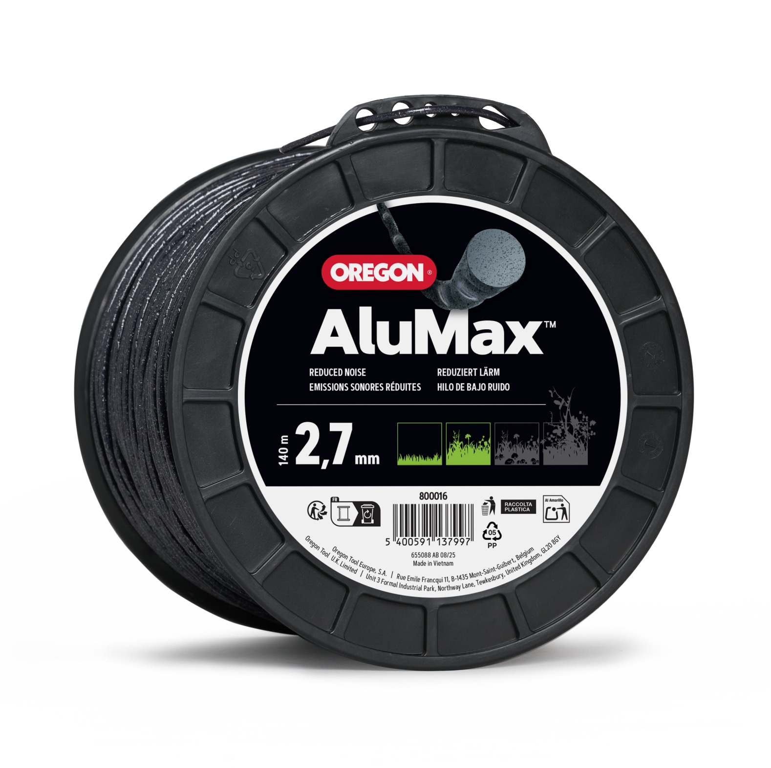  Fil de coupe Oregon Alumax rond 2, 7 mm de diam�tre, 140 m de longueur - commander en ligne chez KOX | 800016 