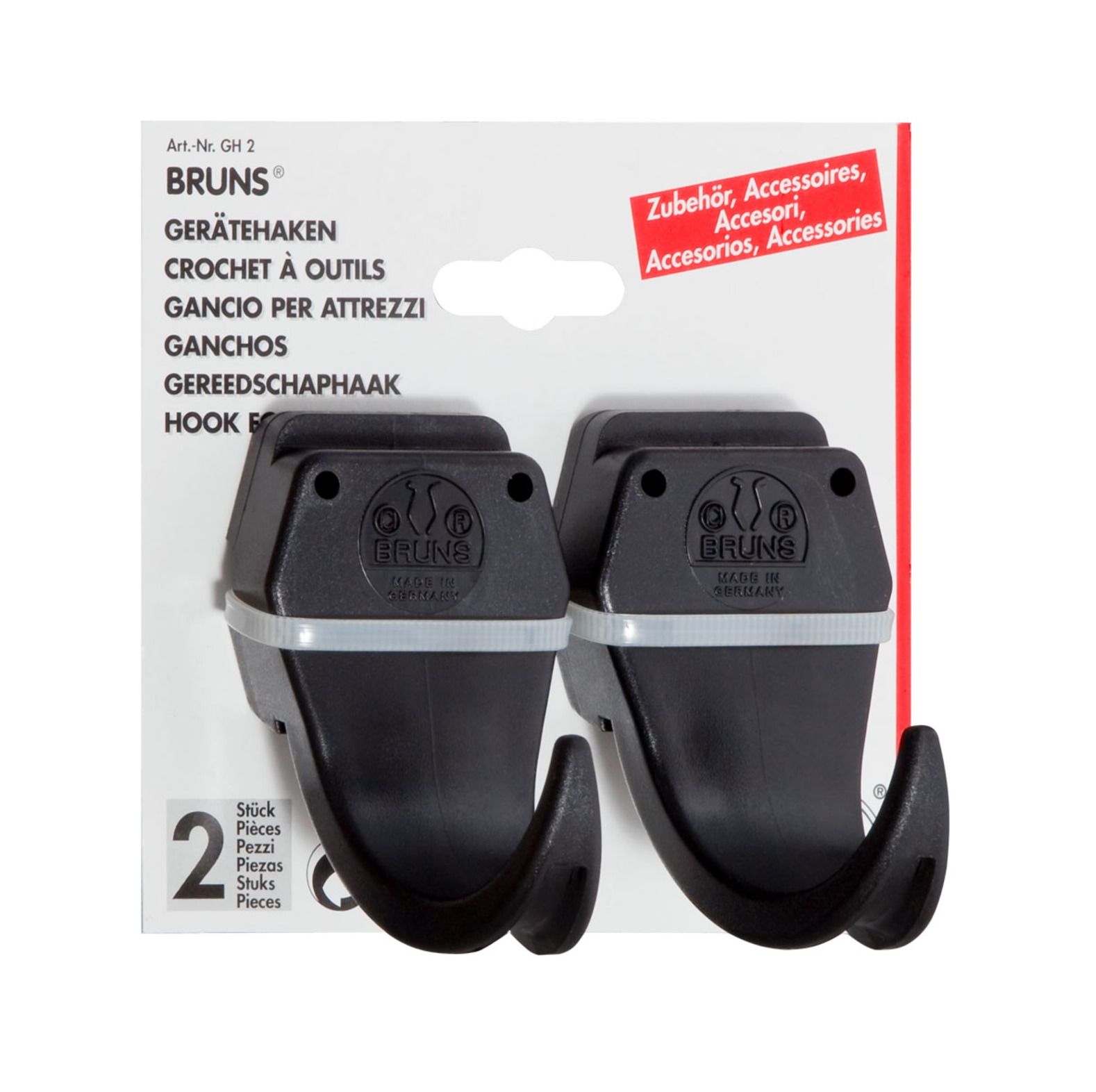 Bruns Ger�tehaken 2er Pack - bei KOX online bestellen | XXGH2