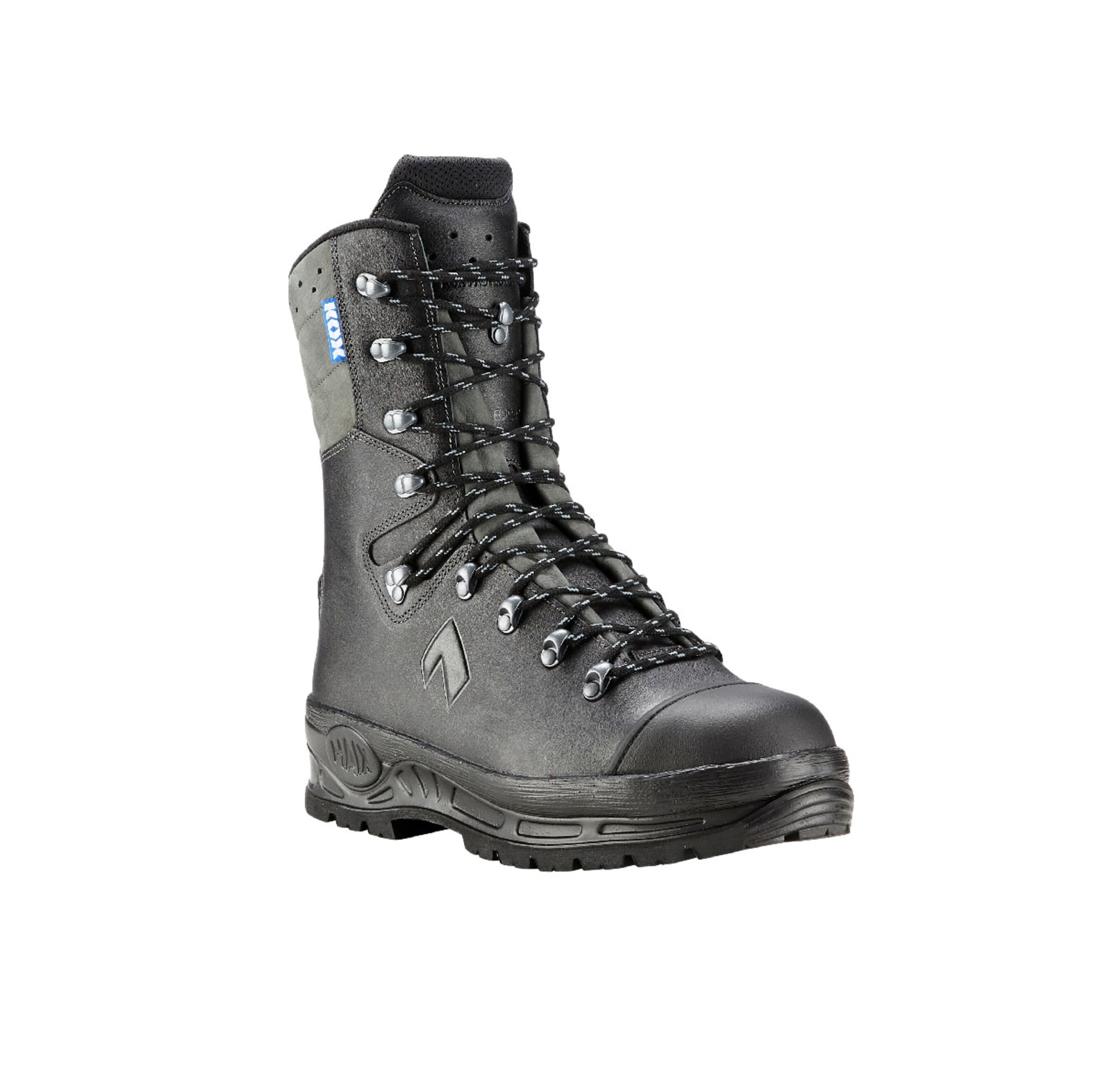  HAIX Schnittschutzstiefel / Schnittschutzschuhe Protector 2.0 in KOX Edition mit Gore-Tex Schwarz/Grau Gre 43 - bei KOX online bestellen | XX73121-43 
