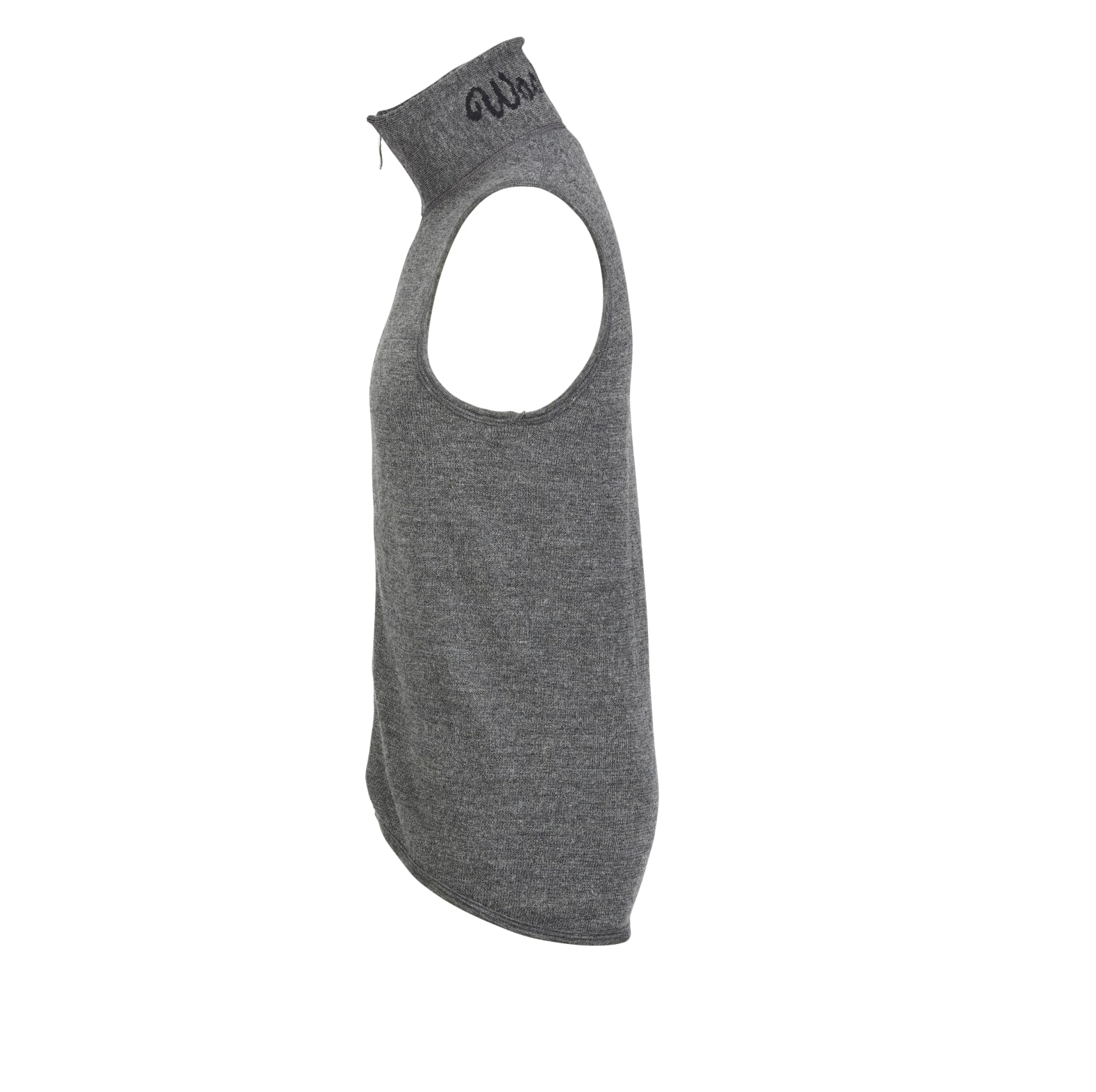 Veste tricote Woolpower Vest 400 / Gilet en mrinos grey - commander en ligne chez KOX | XXWP7244G
