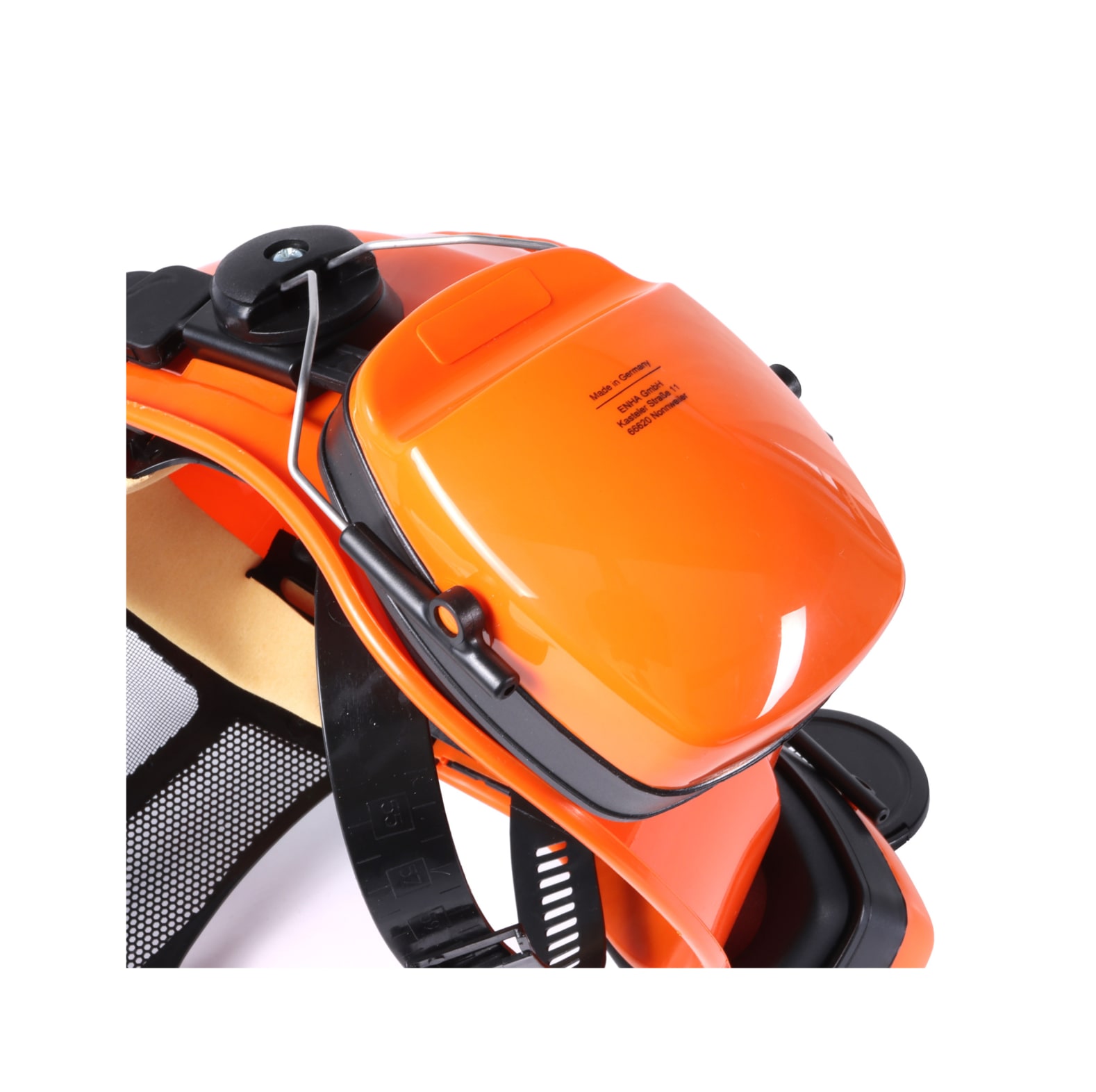 Enha bosbouwhelm met gehoorbescherming en vizier OAK Orange - bij KOX online bestellen | XX74106-02