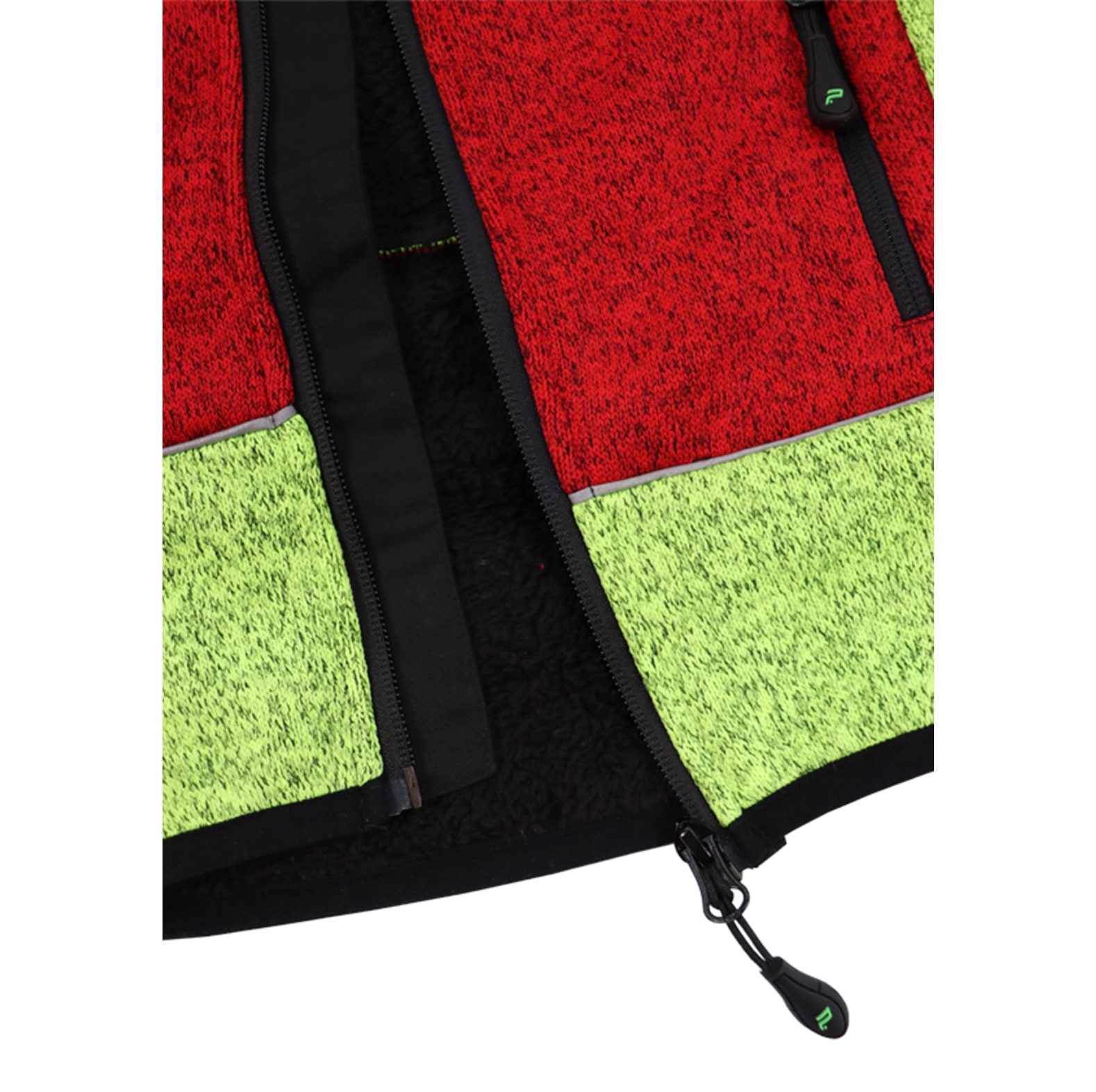 PSS Faserstrickjacke fr Kinder X-treme Arctic Kids Gelb/Rot - bei KOX online bestellen | XX76133