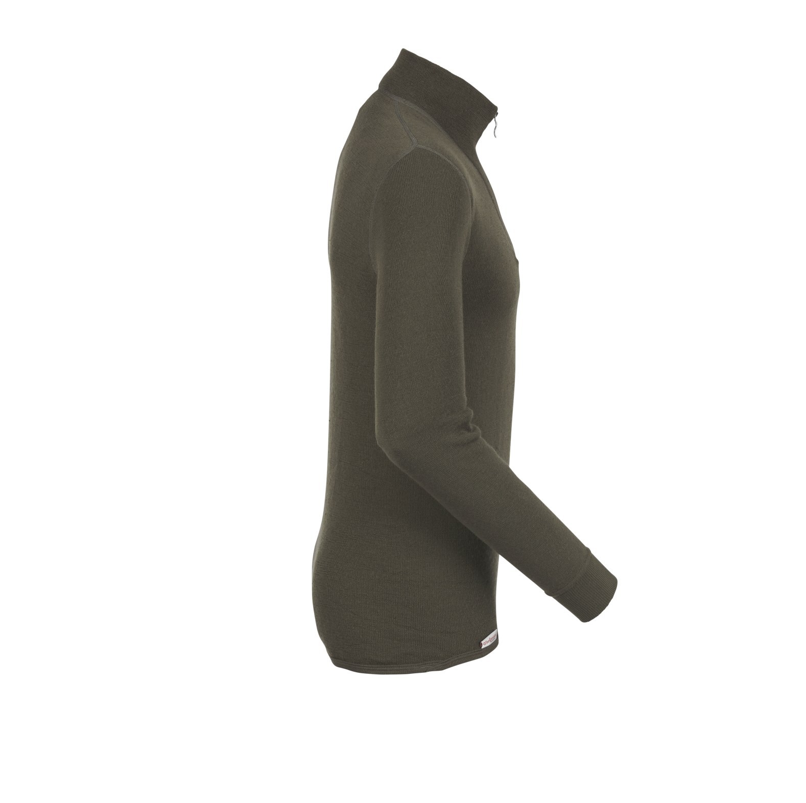 Woolpower Zip Turtleneck 200 Rollkragenhemd / Merino Shirt langarm Pine Green - bei KOX online bestellen | XXWP7222GR