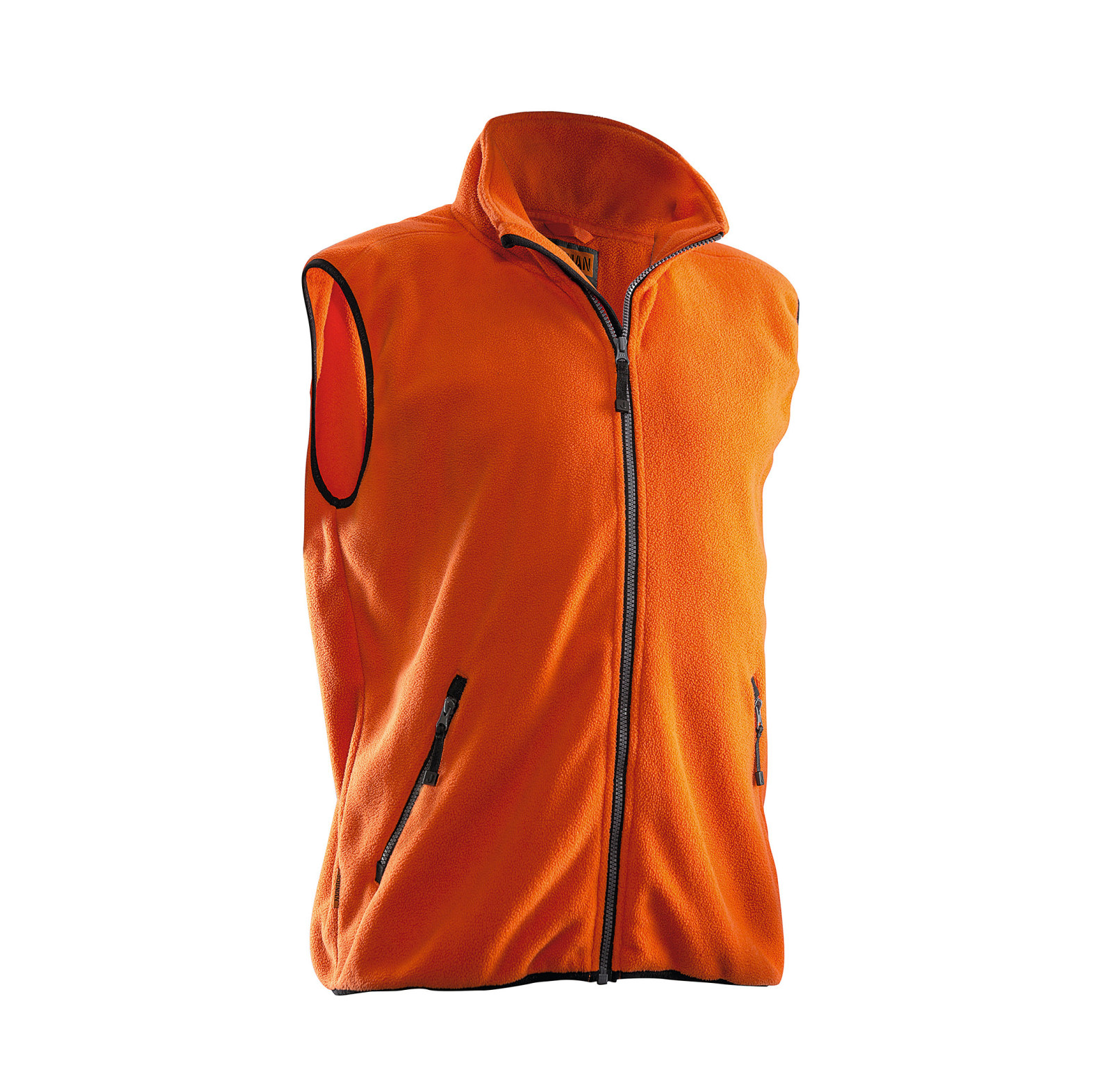  Jobman Fleeceweste 7501 Orange - bei KOX online bestellen | XXJB7501O 