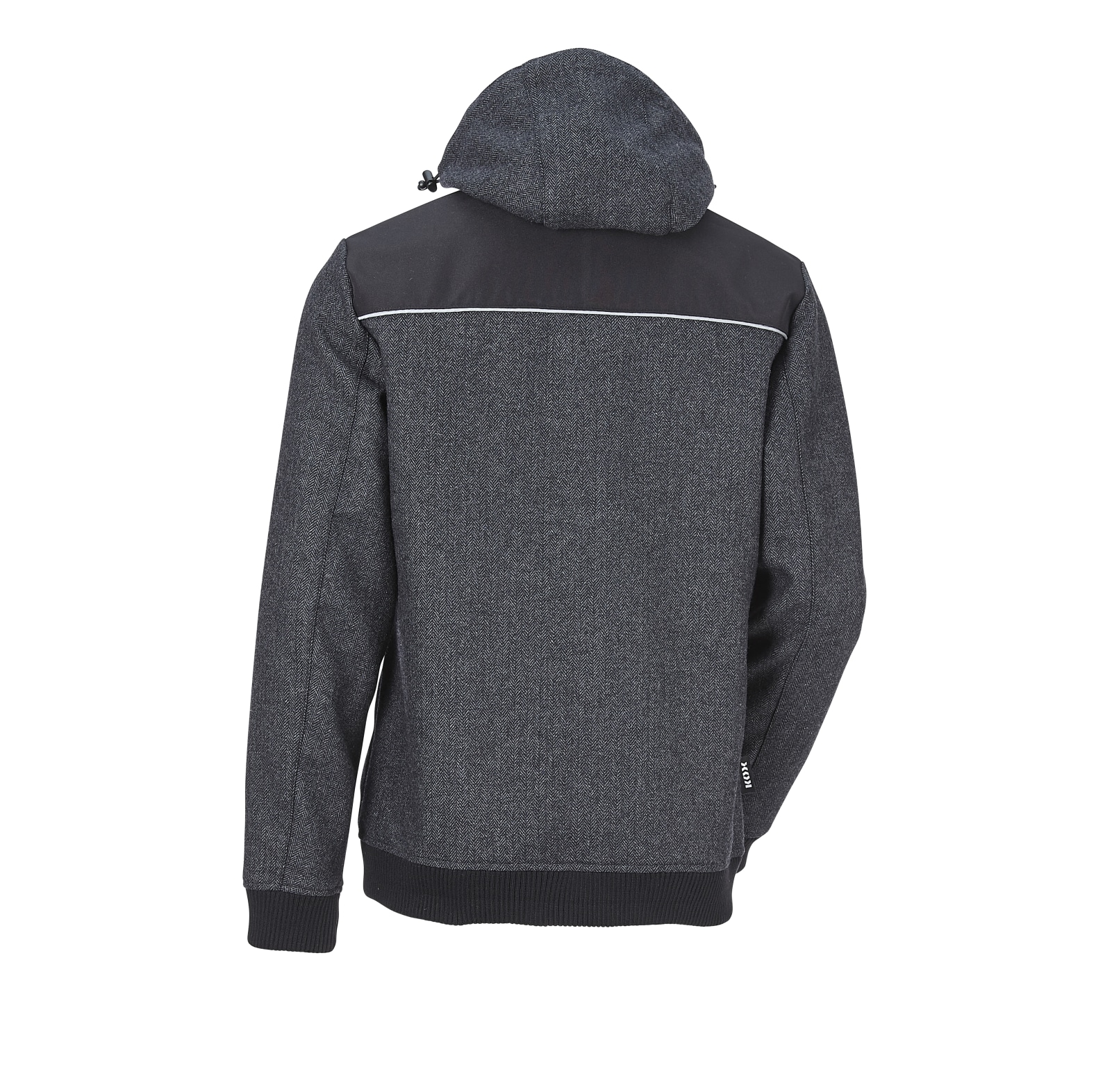 KOX Tweed Jacke Grau/Schwarz Gre 3XL - bei KOX online bestellen | XX76125-06