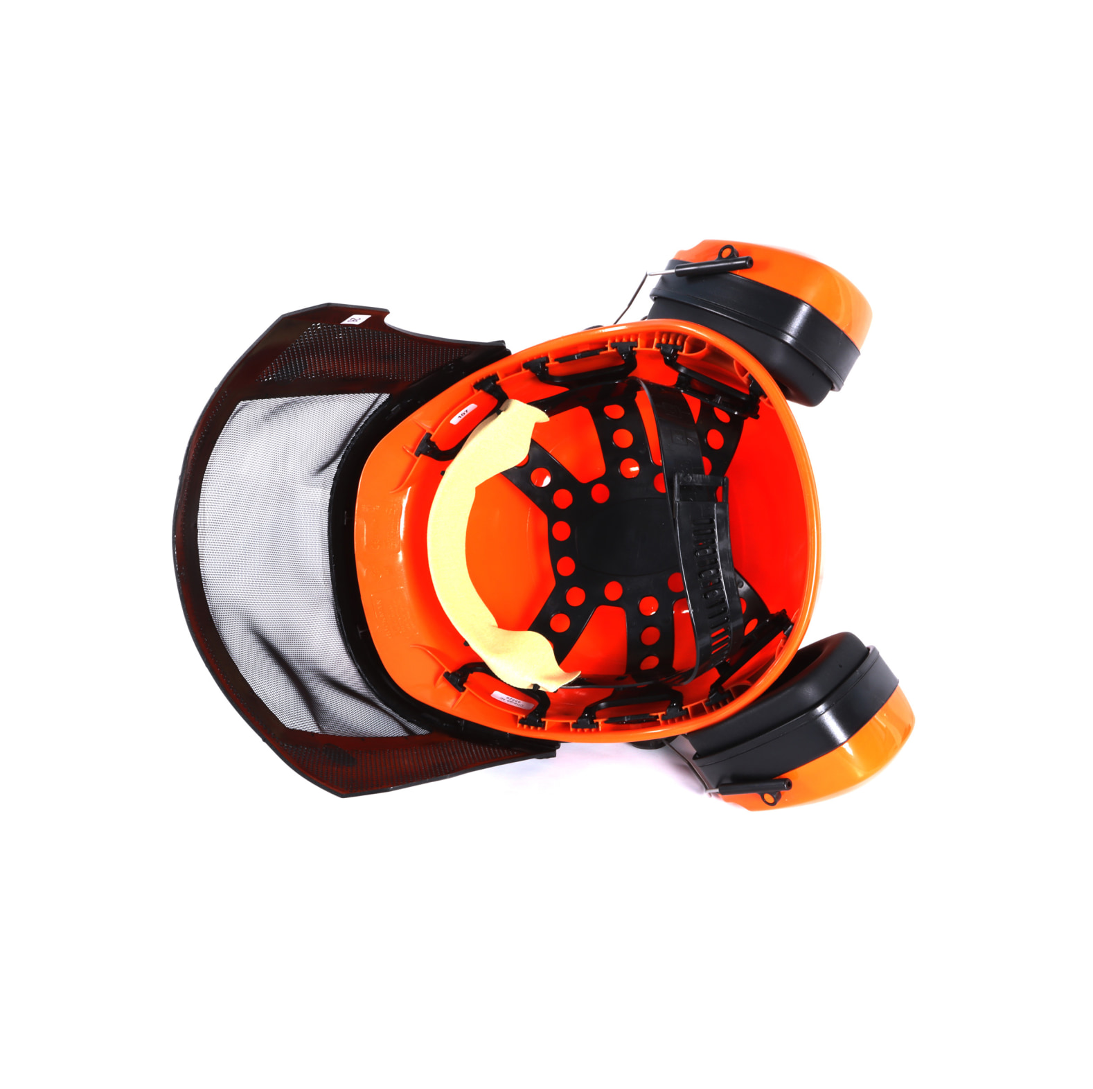 Enha bosbouwhelm met gehoorbescherming en vizier OAK Orange - bij KOX online bestellen | XX74106-02