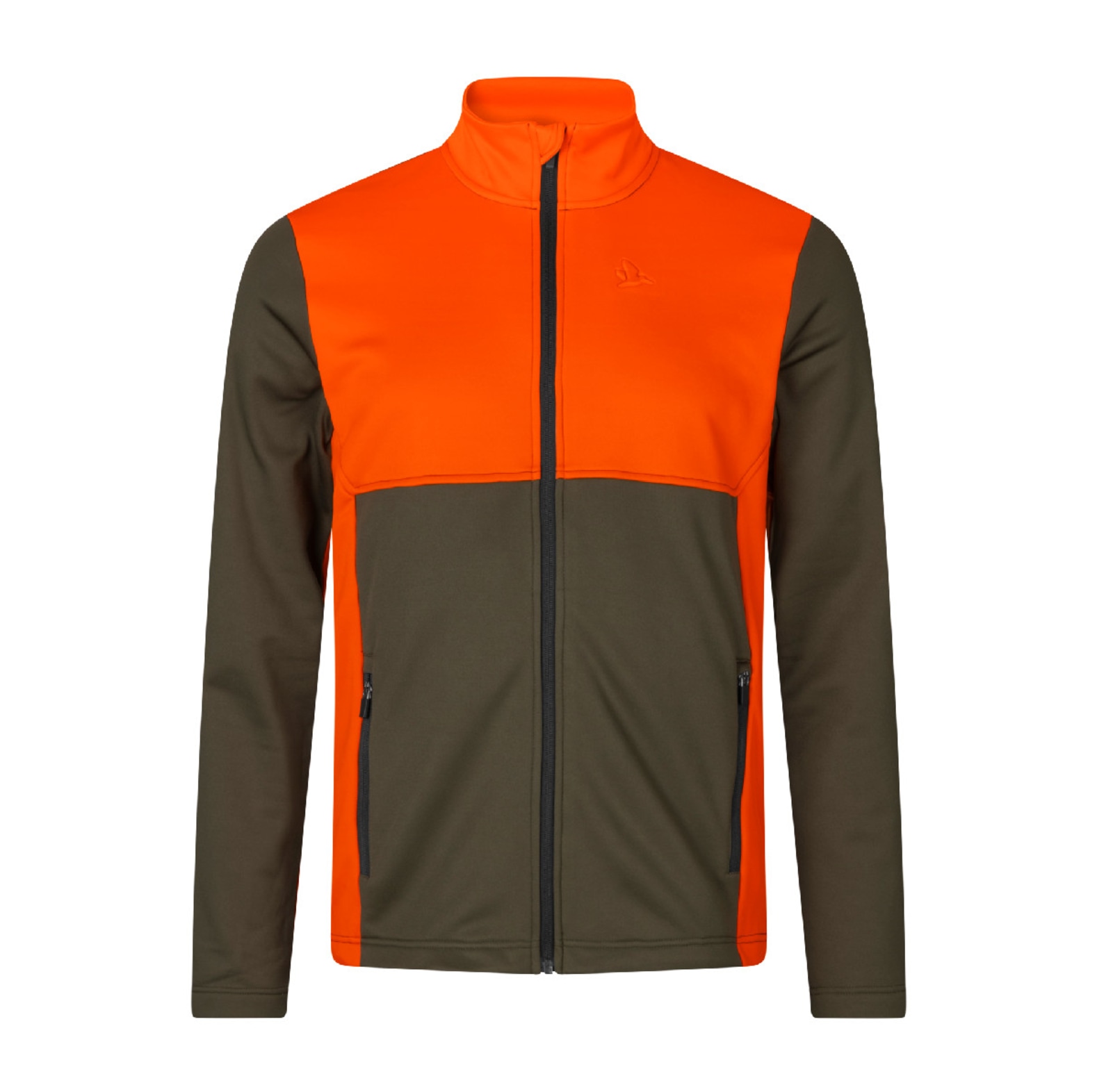  Seeland Fleecejacke Elliot Pine green / Hi-Vis - Orange - bei KOX online bestellen | XXSL1315360 