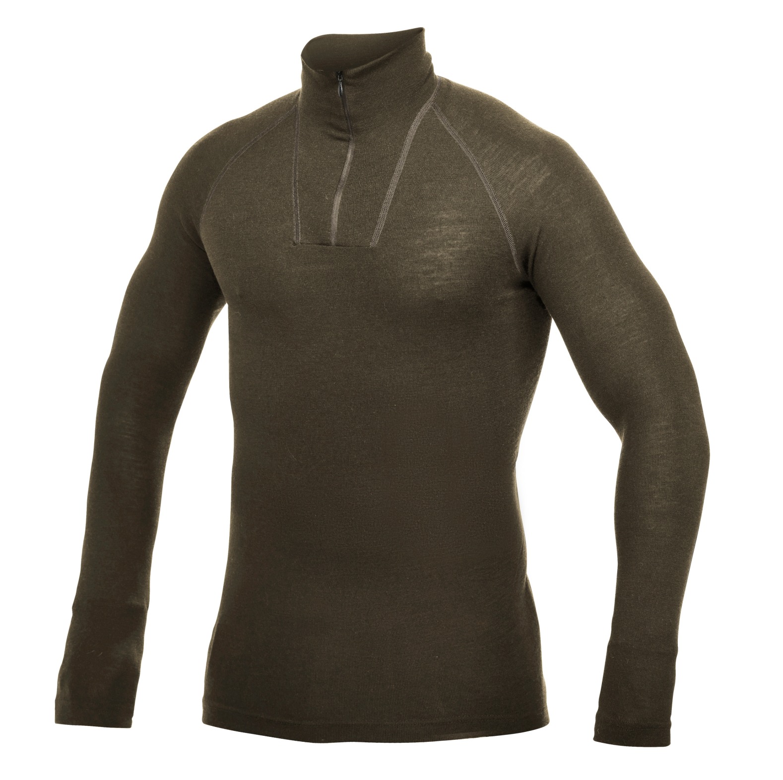  Woolpower Zip Turtleneck Lite Rollkragenhemd /Merino Shirt Langarm pine green - bei KOX online bestellen | XXWP7221GR 