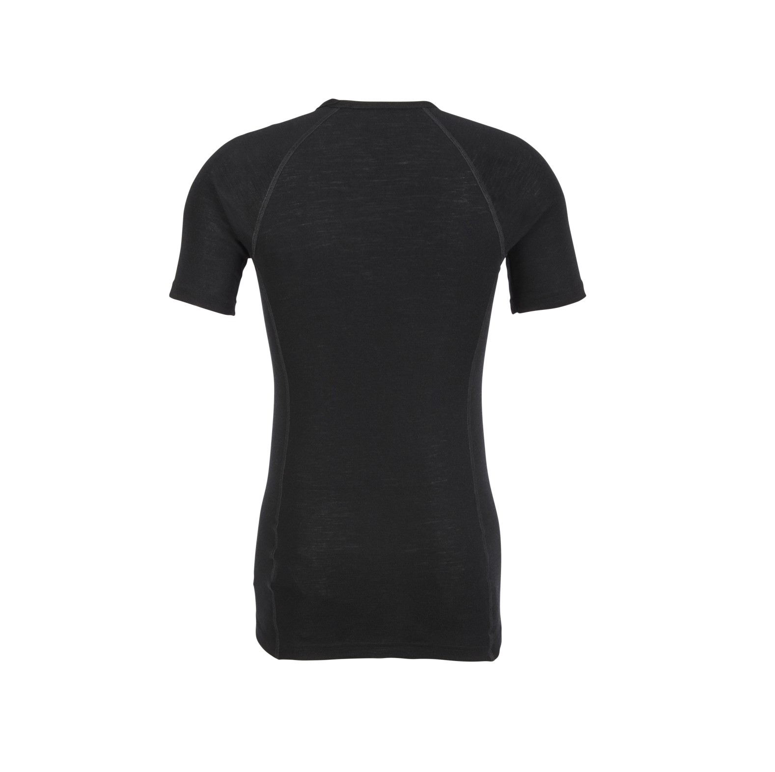 Woolpower Tee LITE Rundhalshemd / Merino Shirt kurzarm Black - bei KOX online bestellen | XXWP7101S