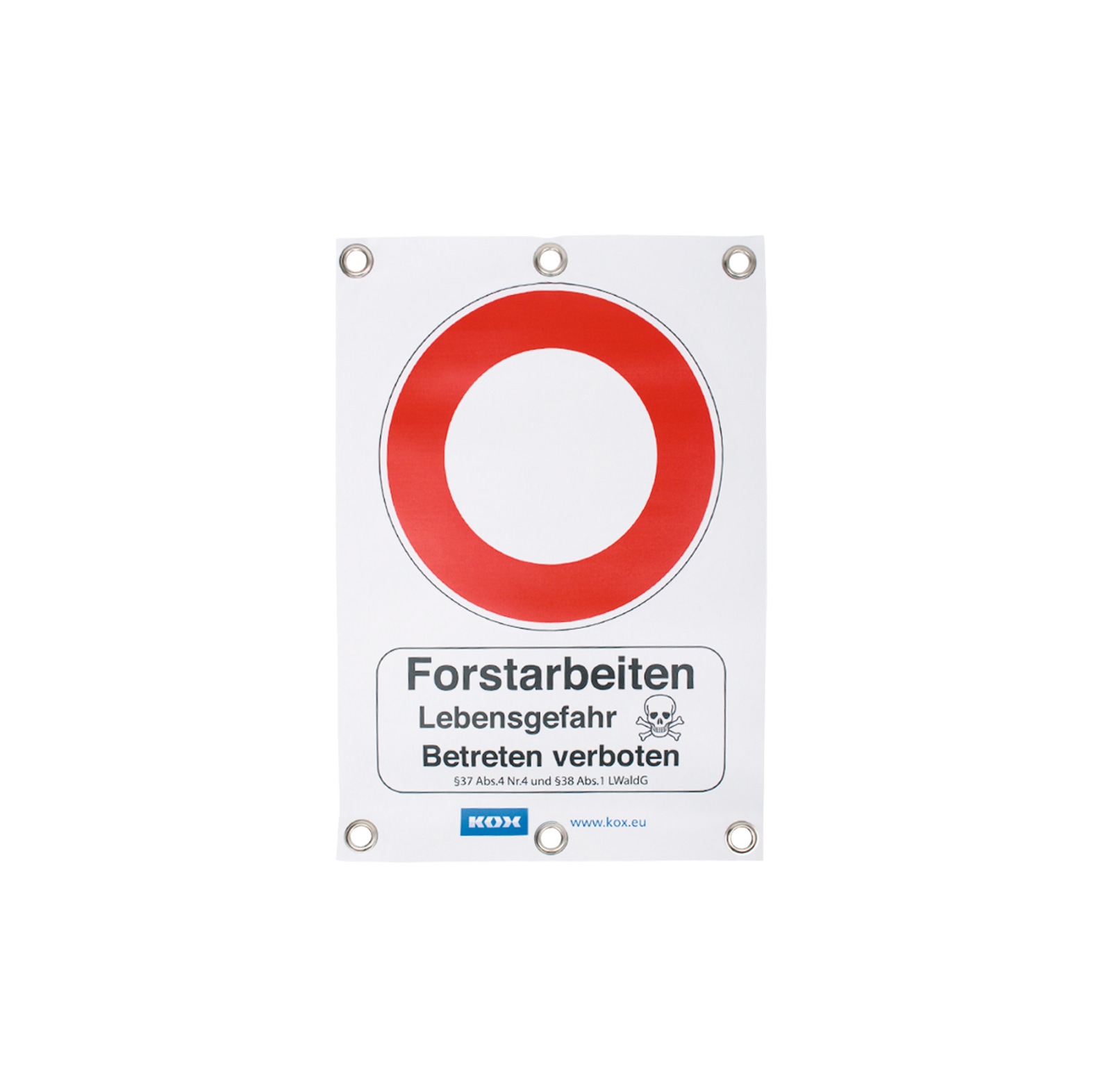  KOX Warn- / Absperrplane fr Forst und Jagd - bei KOX online bestellen | XX9732-D 