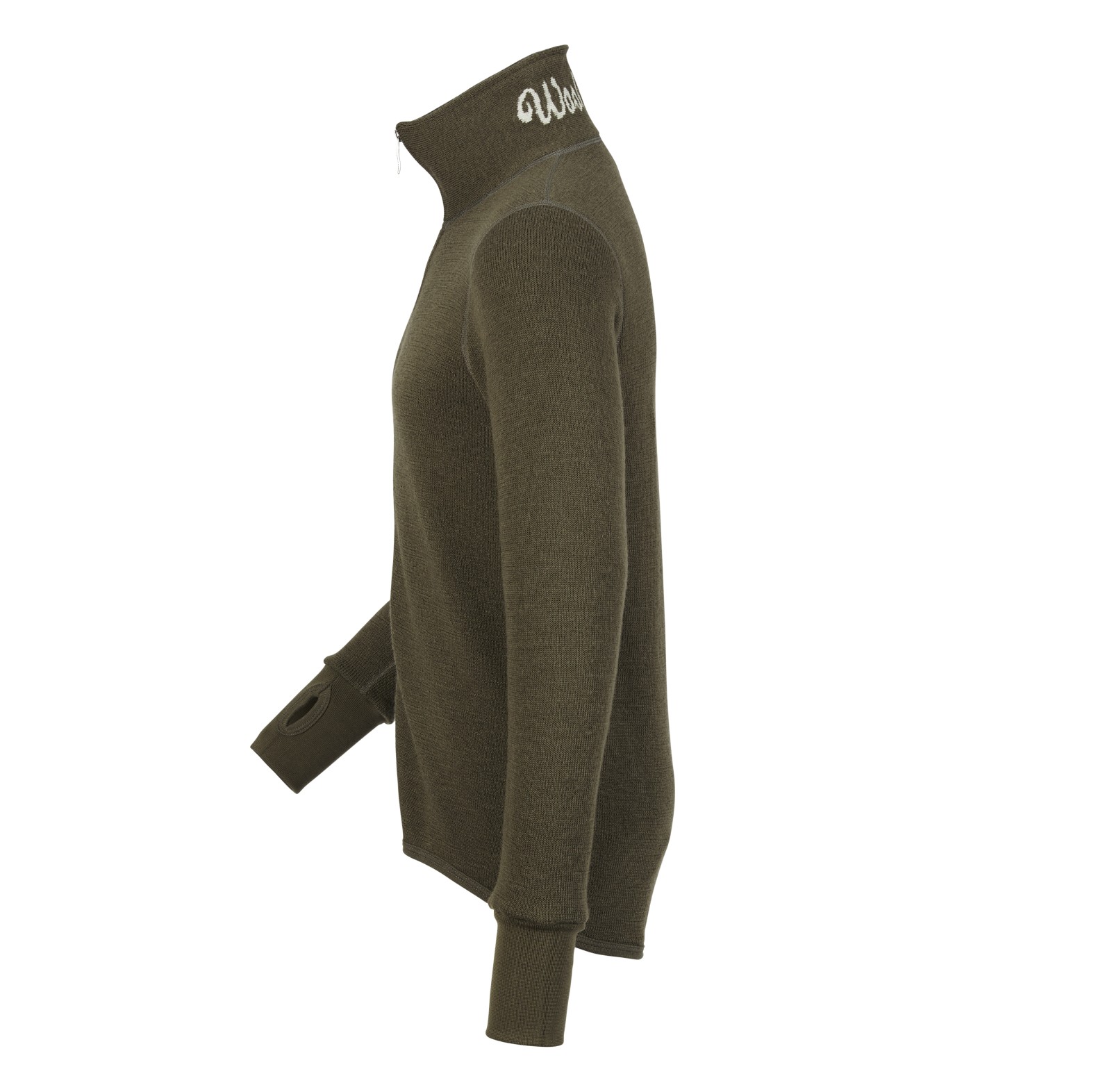 Woolpower Full Zip Jacket 400 Funktionsjacke / Merino Jacke Pine Green - bei KOX online bestellen | XXWP7234GR