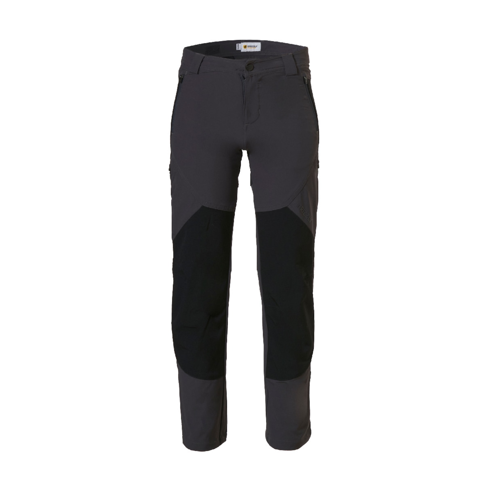 Grizzly Kinder Zeckenschutz-Outdoorhose Toronto grau/schwarz - bei KOX online bestellen | XX78219