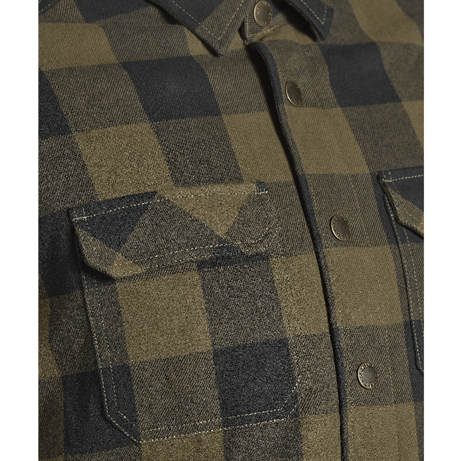 Chemise Canada verte en flanelle de Seeland - commander en ligne chez KOX | XXSL1406166