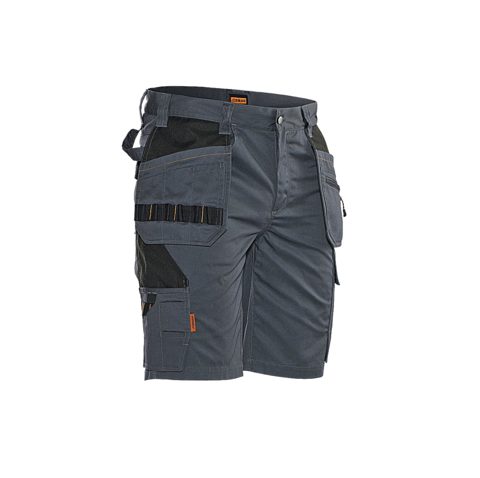  Short de travail Jobman 2722 gris/noir - commander en ligne chez KOX | XXJB2722G 