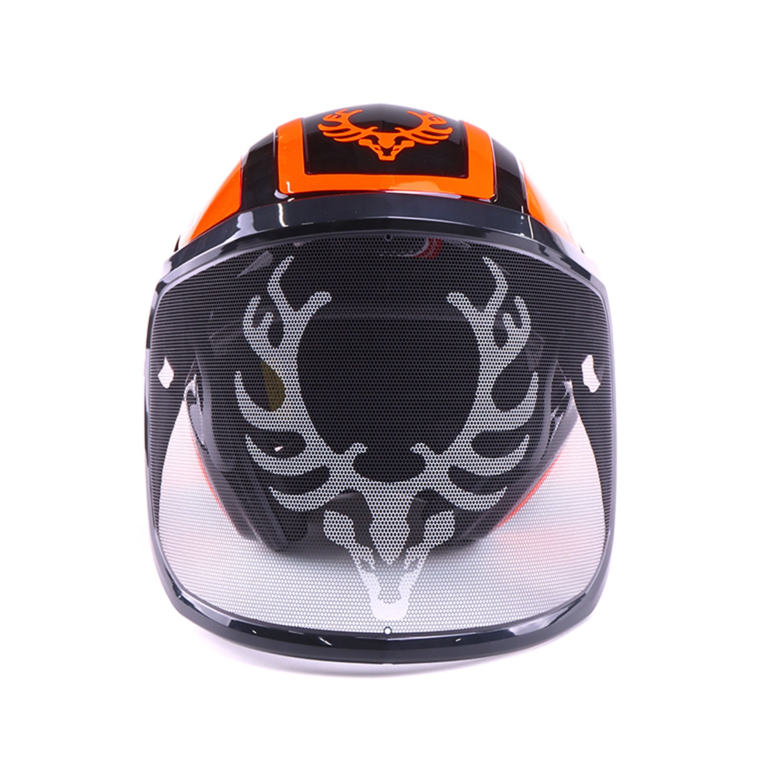  PROTOS Casque forestier/casque de protection KOX Edition avec protection auditive et visire Integral Forest Noir/Orange fluo OneSize - commander en ligne chez KOX | XX74114 