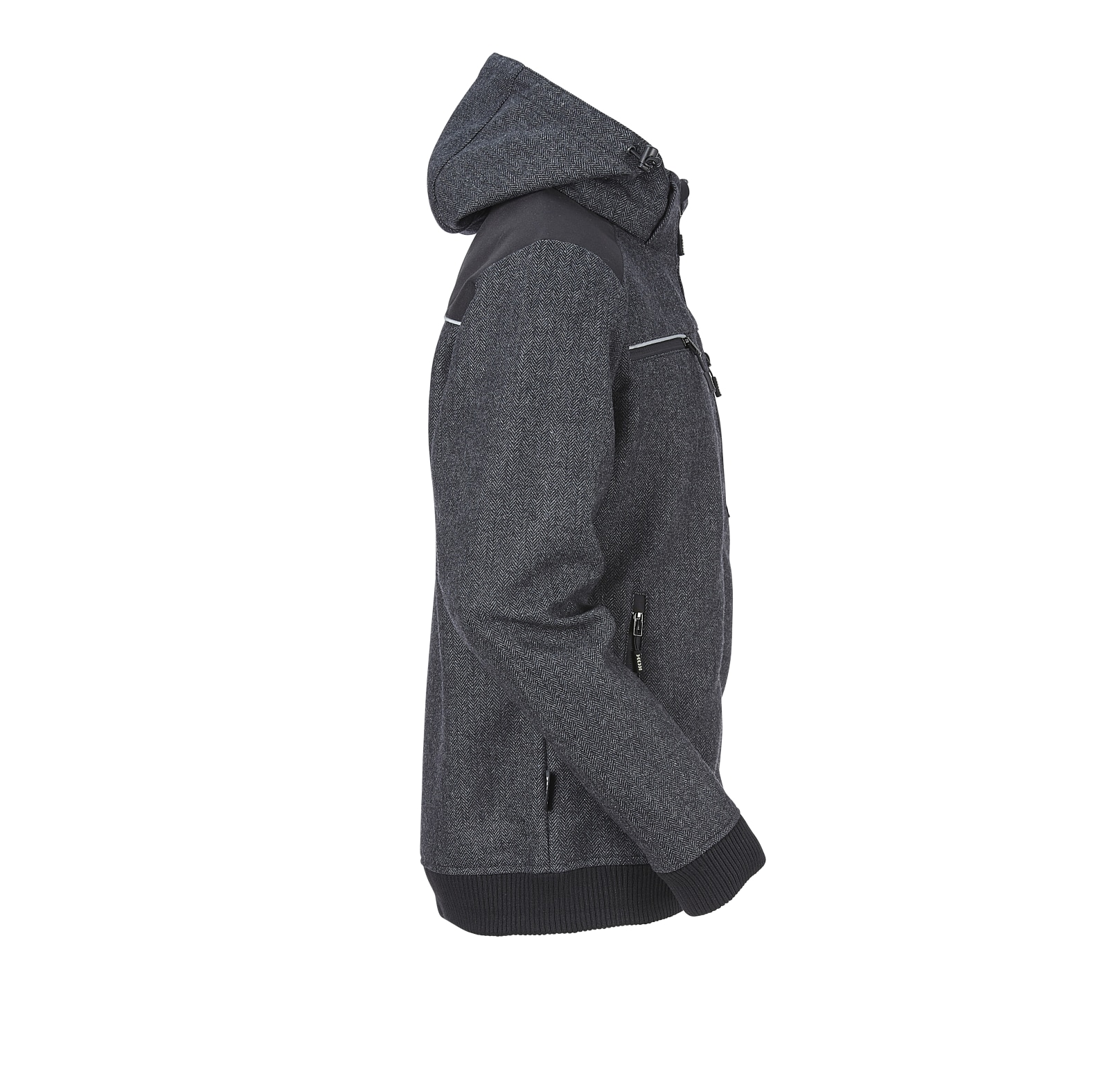 KOX Tweed Jacke Grau/Schwarz Gre 3XL - bei KOX online bestellen | XX76125-06