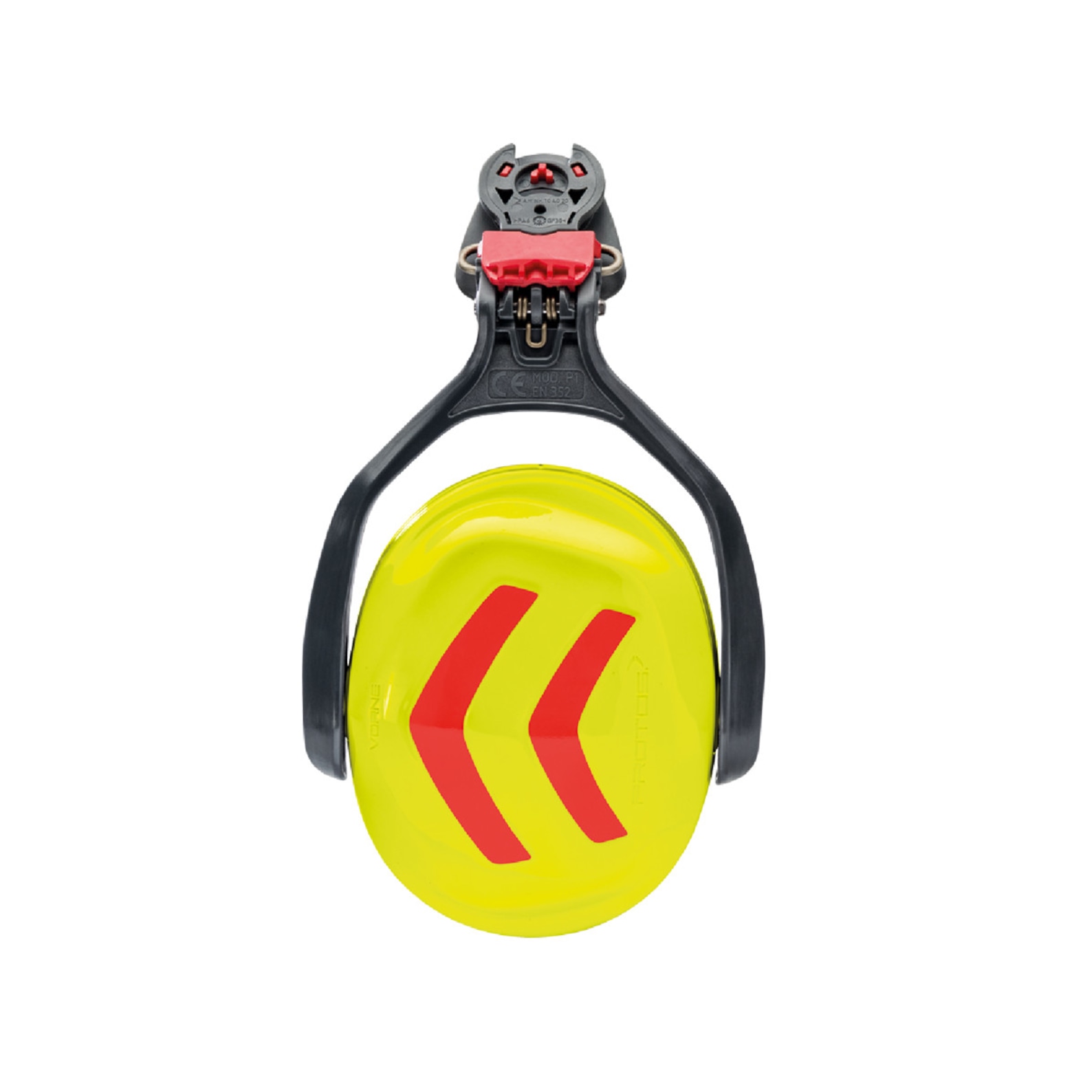  Capsule de protection auditive PROTOS Integral Jaune Fluo/Rouge - commander en ligne chez KOX | XX74223 