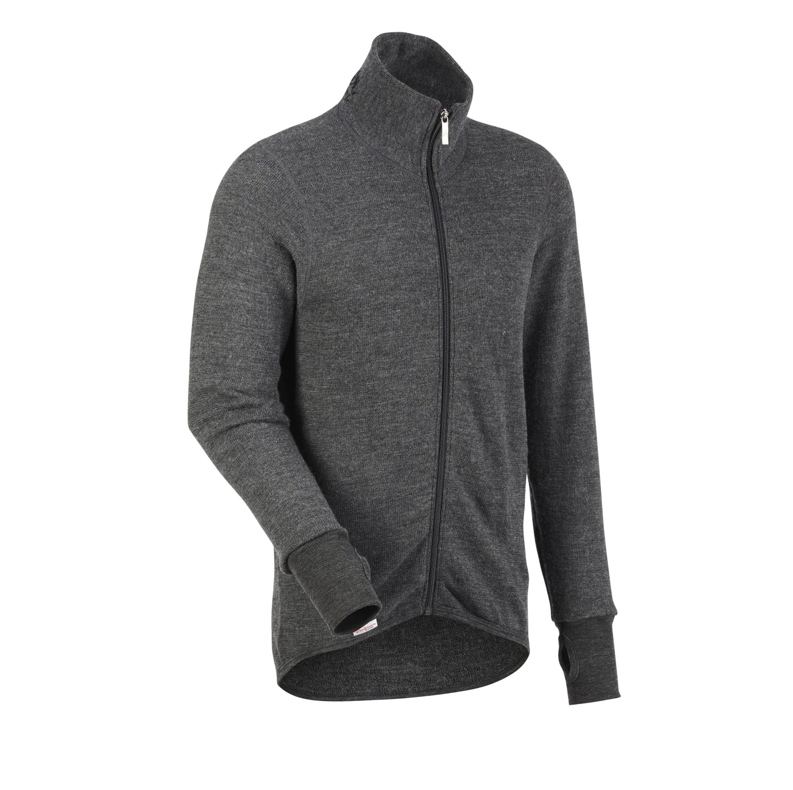  Woolpower Full Zip Jacket 400 Funktionsjacke / Merino Jacke Grey - bei KOX online bestellen | XXWP7234G 