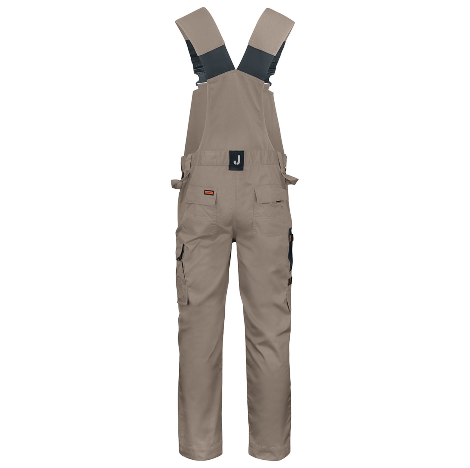 Jobman Latzhose 3730 Khaki/Schwarz Gre 58 - bei KOX online bestellen | XXJB3730K-58